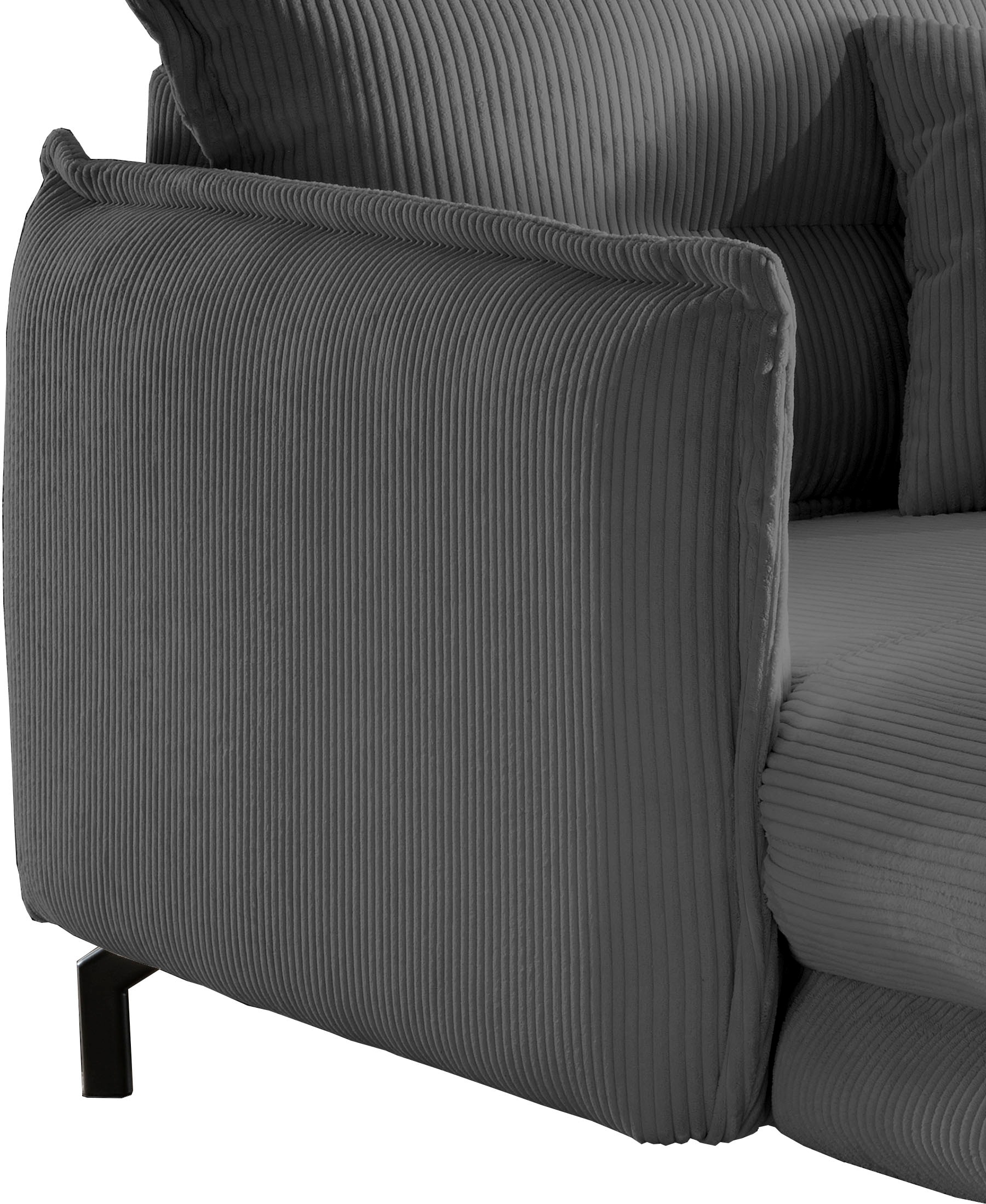 Home affaire Loveseat »LAVA Mega Ohrenbacken Sessel, modern & elegant, aktuelle Kissenoptik«