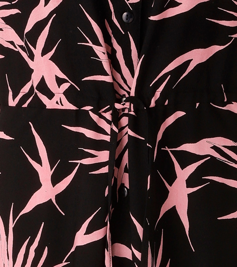 Aniston CASUAL Robe d'été mit grafischen Blumendruck - jedes Teil ein Unikat - NEUE KOLLEKTION