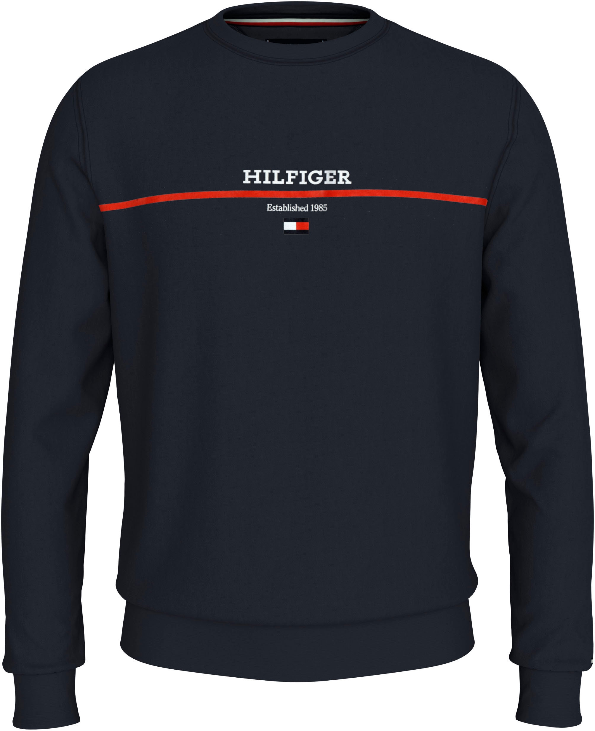 Tommy Hilfiger Sweatshirt »HILFIGER STRIPE TERRY SWEATSHIRT«