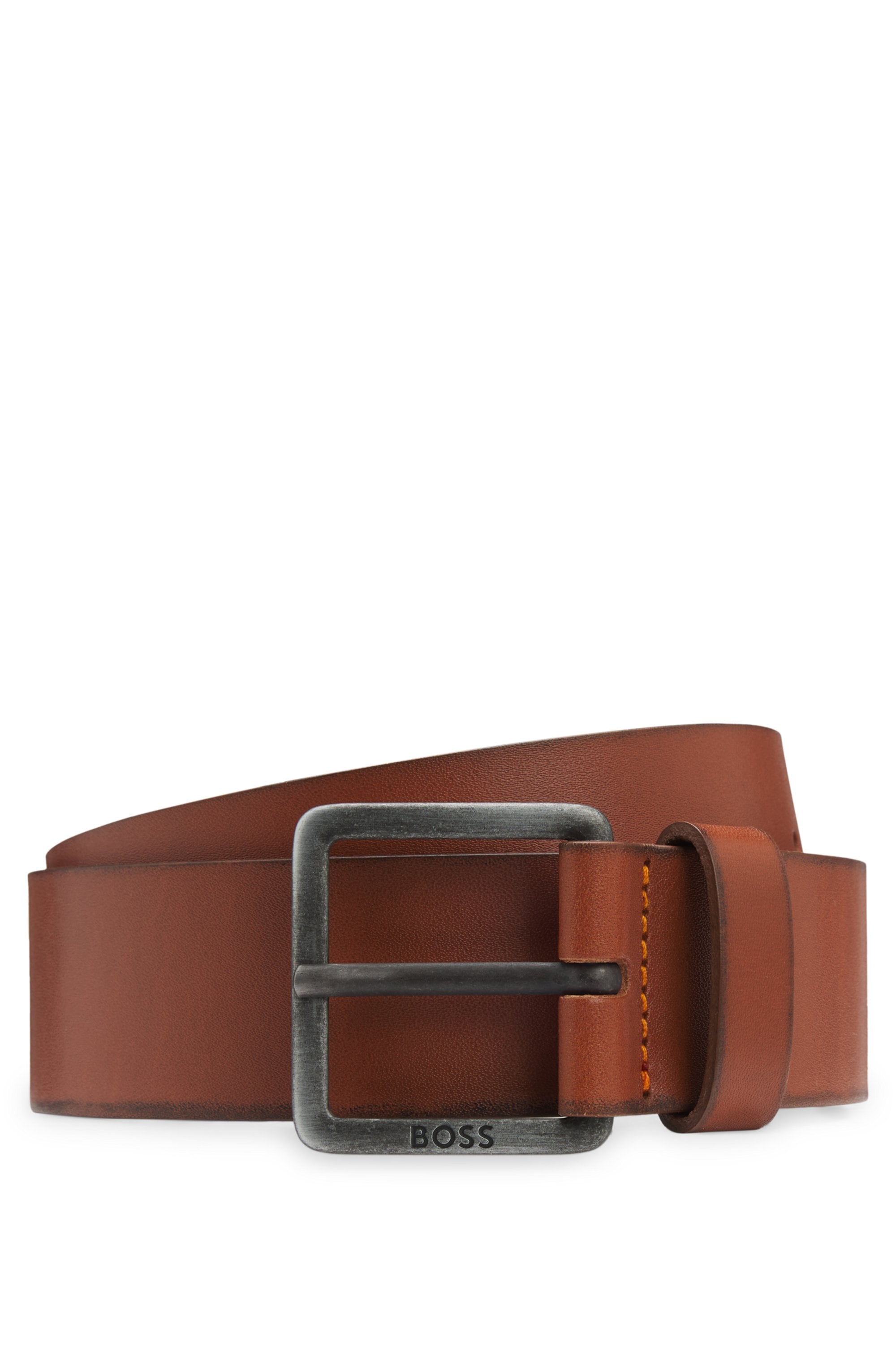 Image of BOSS Ledergürtel "Jeeko Sz40" mit matter Schliesse