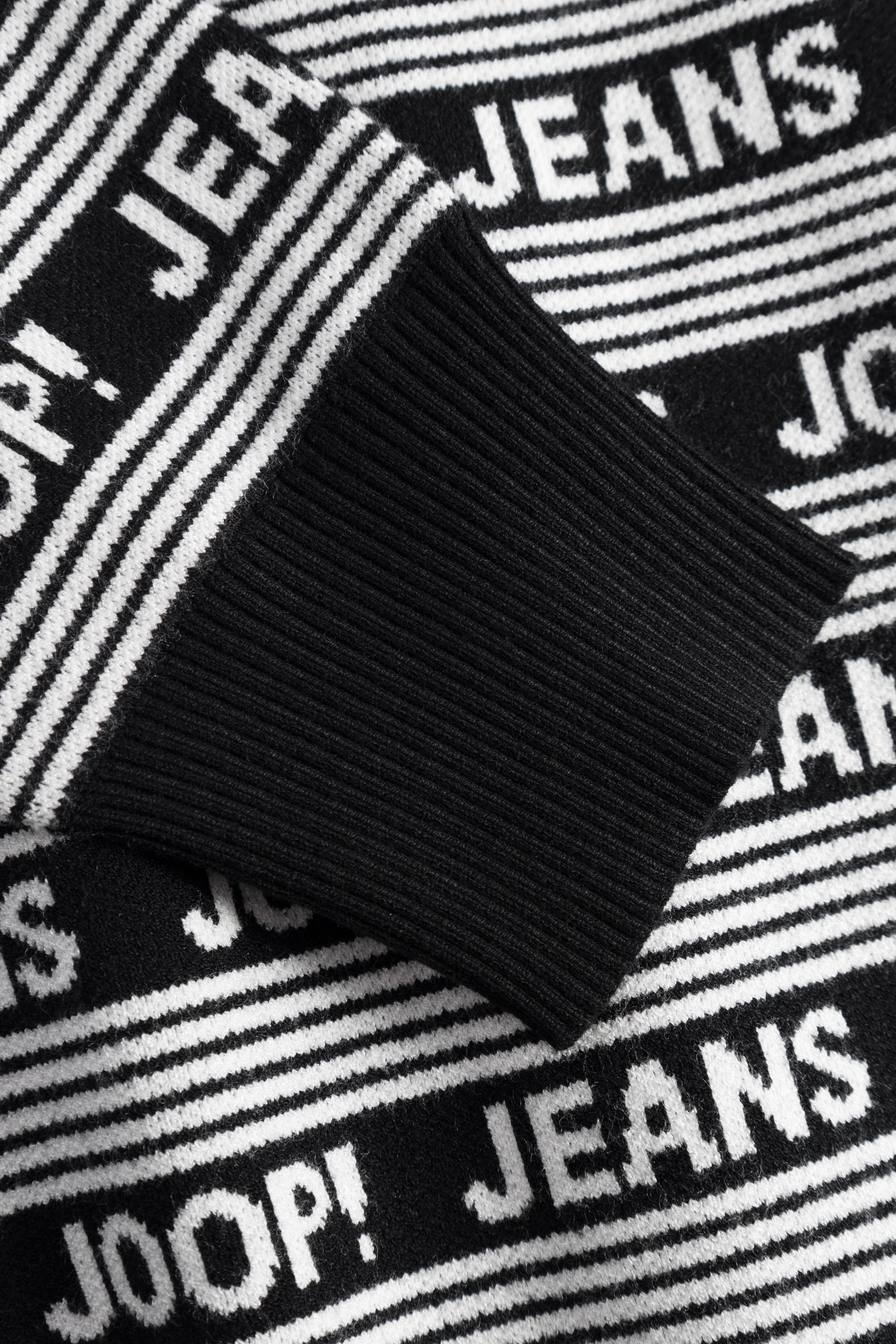 Joop Jeans Veste en tricot »Kadri«, mit Logoprint
