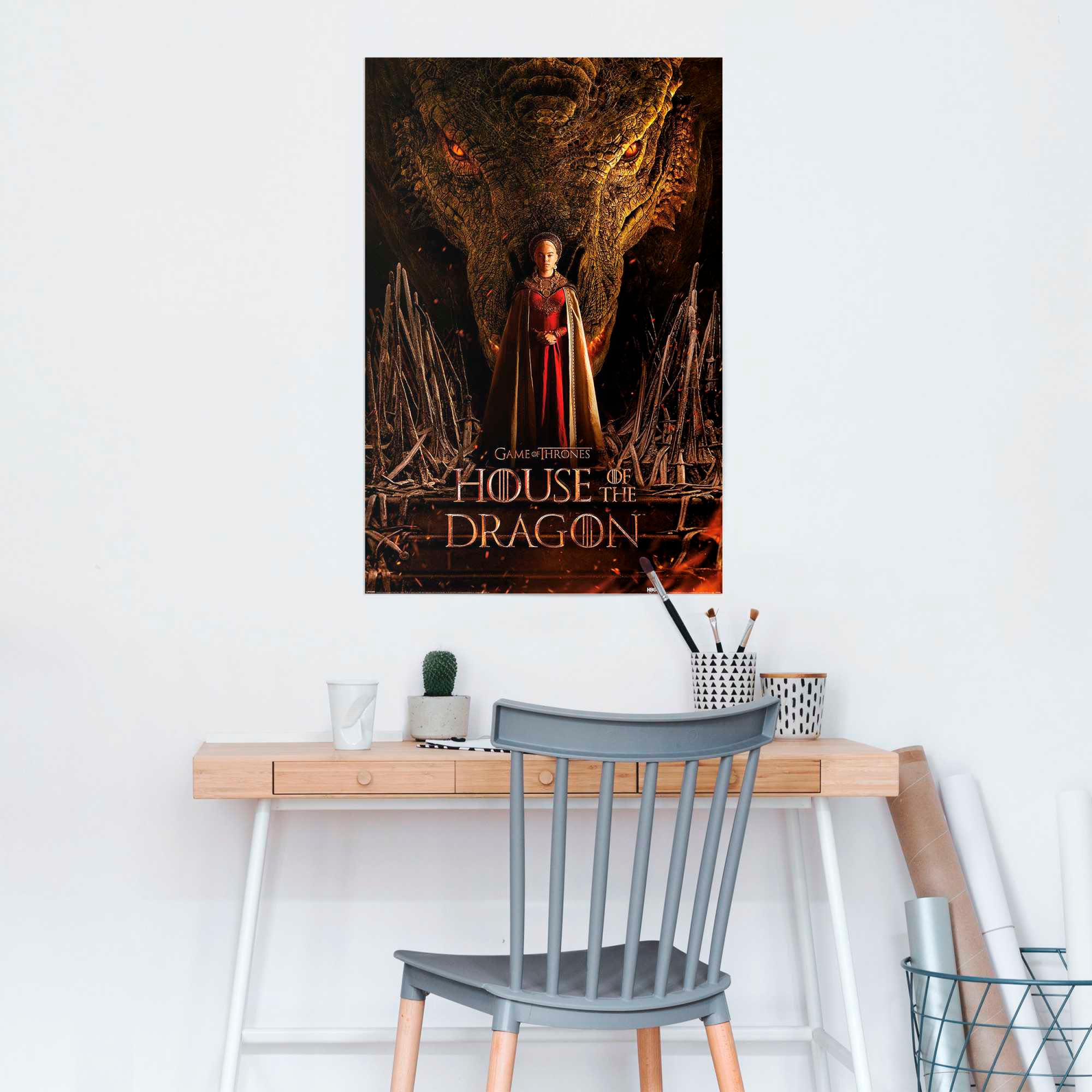 Reinders! Poster »House of the Dragon - dragon throne«