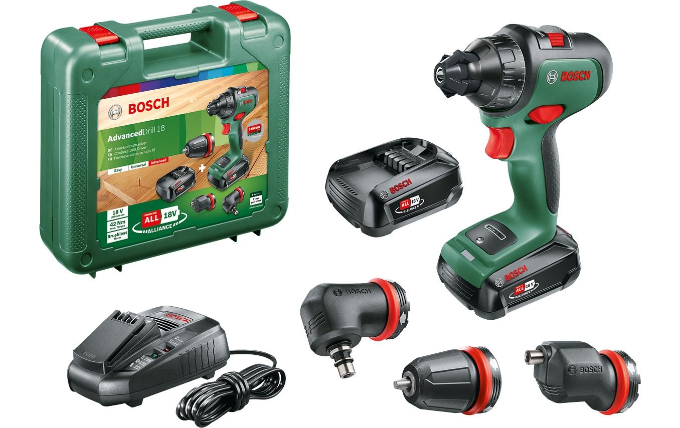 Image of BOSCH Akku-Bohrschrauber »AdvancedDrill 18 Kit« bei Ackermann Versand Schweiz