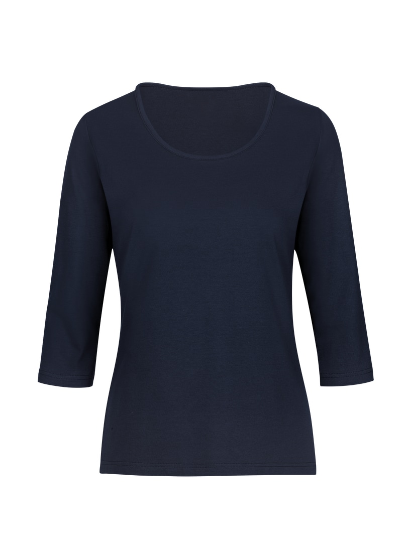 Image of Trigema T-Shirt "TRIGEMA Langarmshirs aus Biobaumwolle" 1