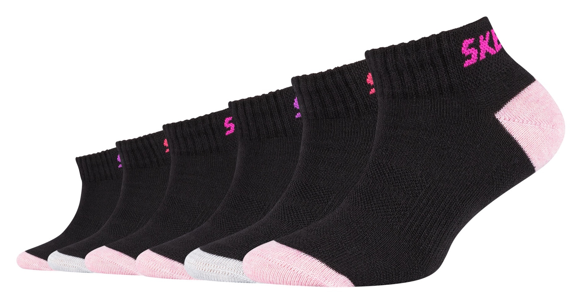 Sneakersocken, (6 Paar), (6 Paar) mit Mesh-Ventilation Ausstattung