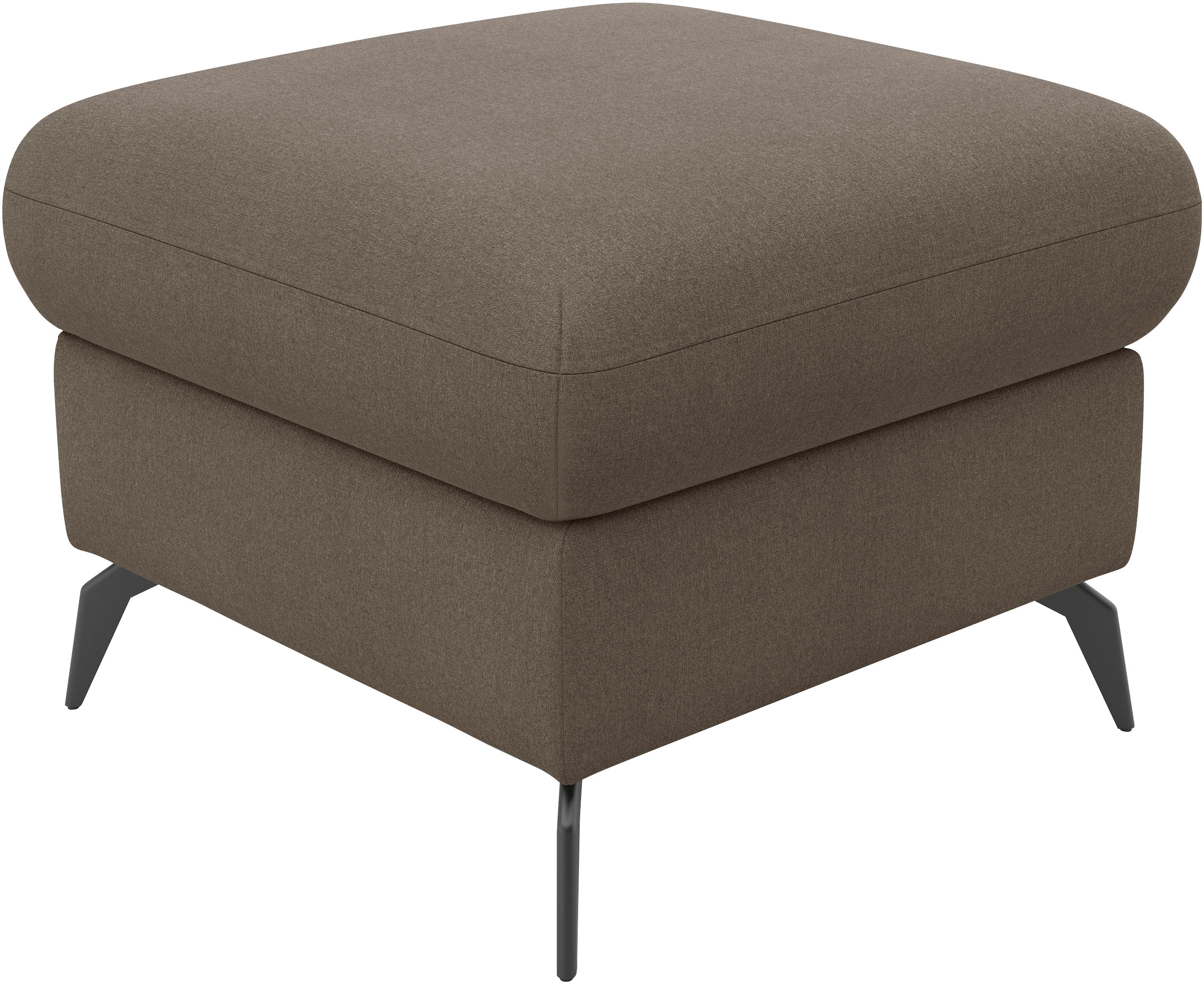 Home affaire Polsterhocker »Rochelle«, (1 St.), moderne 15 cm Metallfüsse
