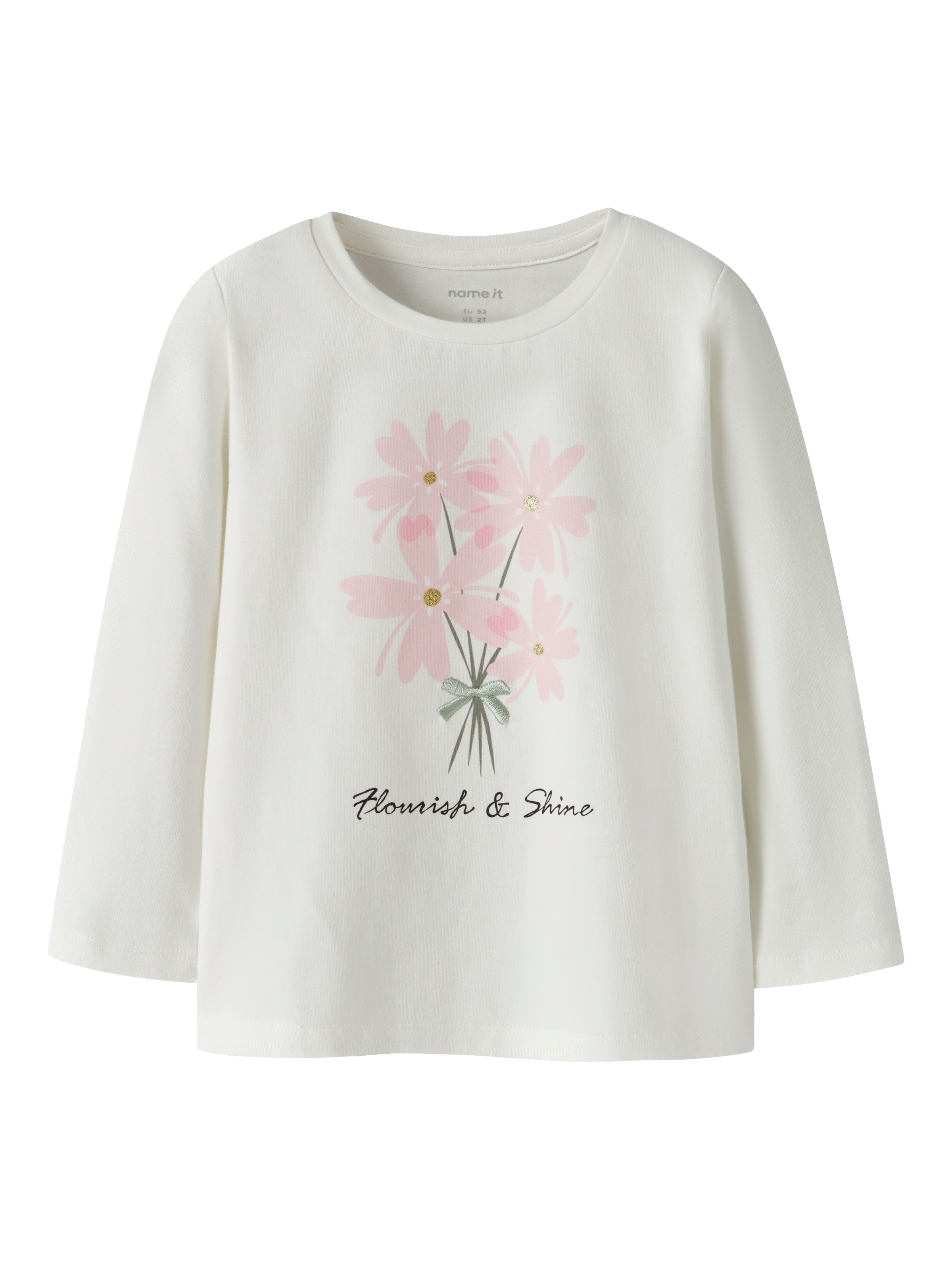 Image of Name It Langarmshirt "NMFFLORALA LS TOP"