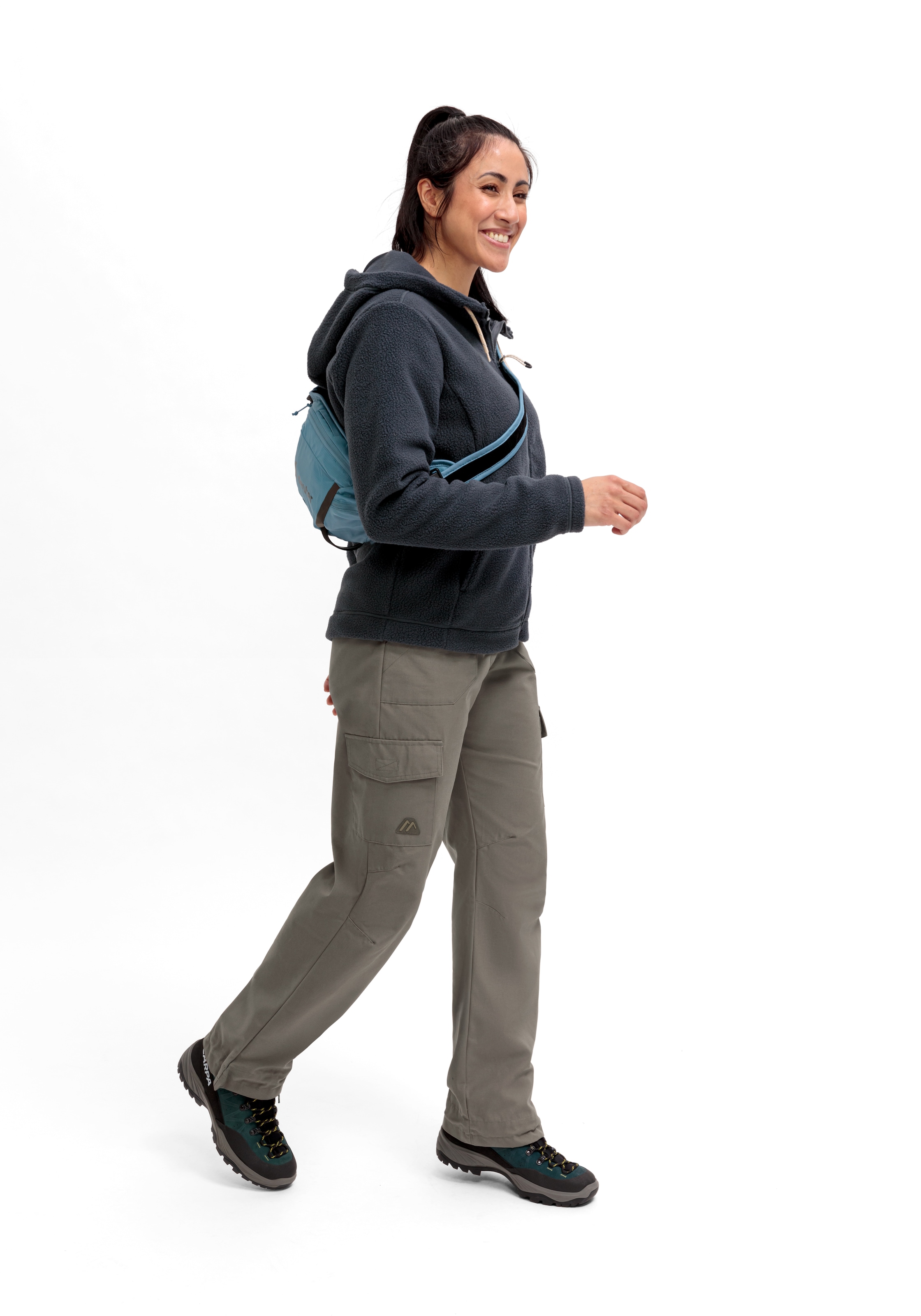Maier Sports Pantalon de plein air »Multi Pulse W«  pantalon de randonnée femme à séchage rapide coupe régulière