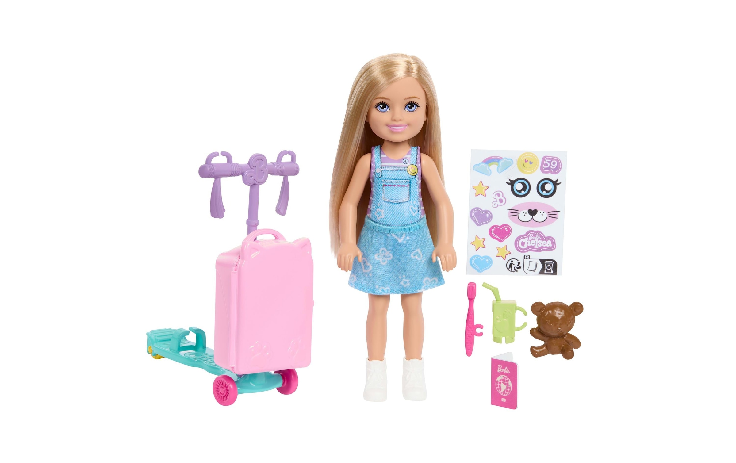 Barbie Anziehpuppe »Barbie Reise Abenteuer Chelsea«