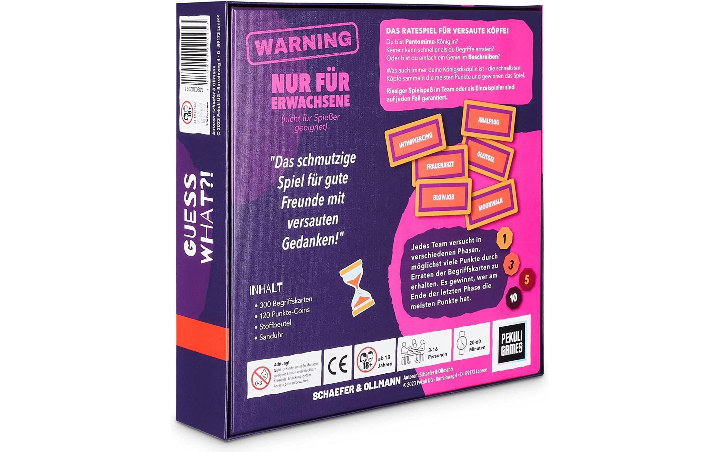   Spiel »Kampfhummel Guess What?! Dirty«