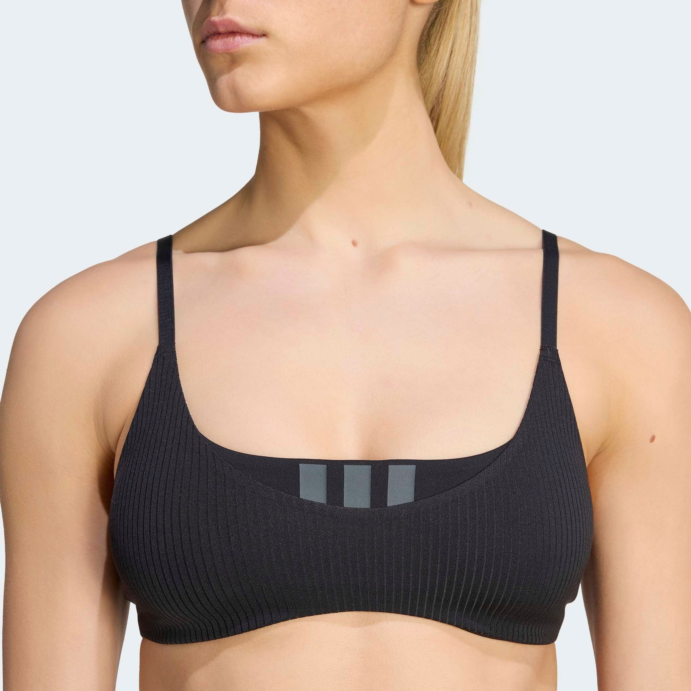 adidas Performance Soutien-gorge de sport »ALL ME LS RIB B« sans armatures, pour fitness et yoga