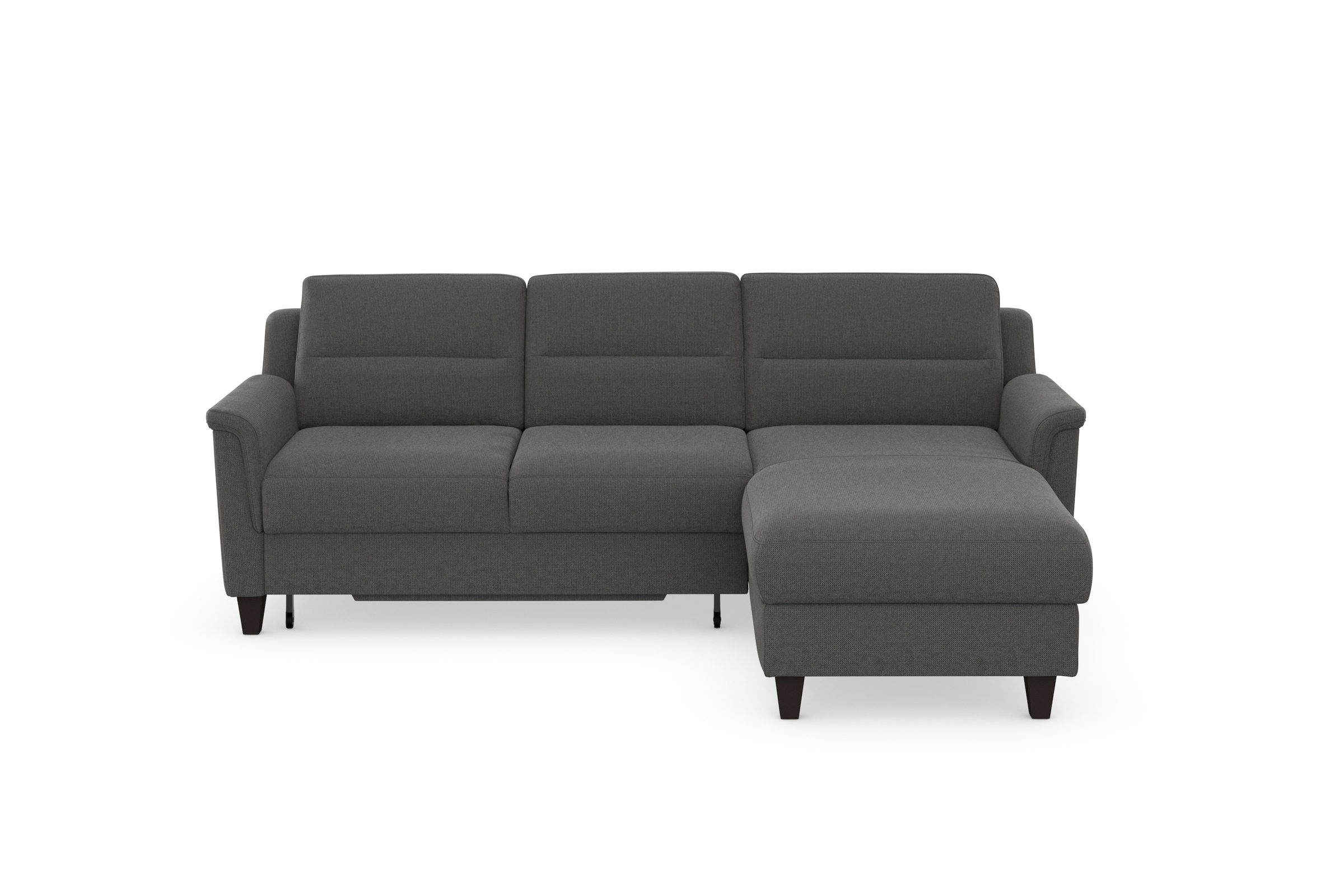 sit&more Ecksofa »Farö L-Form«, inklusive Federkern, wahlweise mit Bettfunktion und Bettkasten