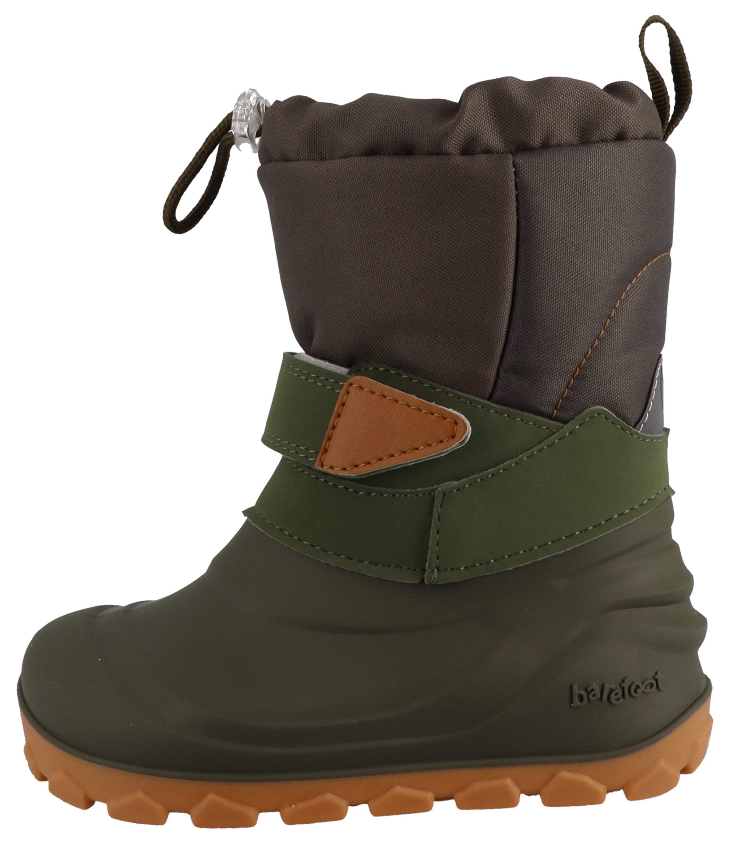 Lurchi Chaussures pieds nus »Jan Barefoot«  chaussure pieds nus, bottines à scratch avec doublure chaude, guide des tailles à télécharger