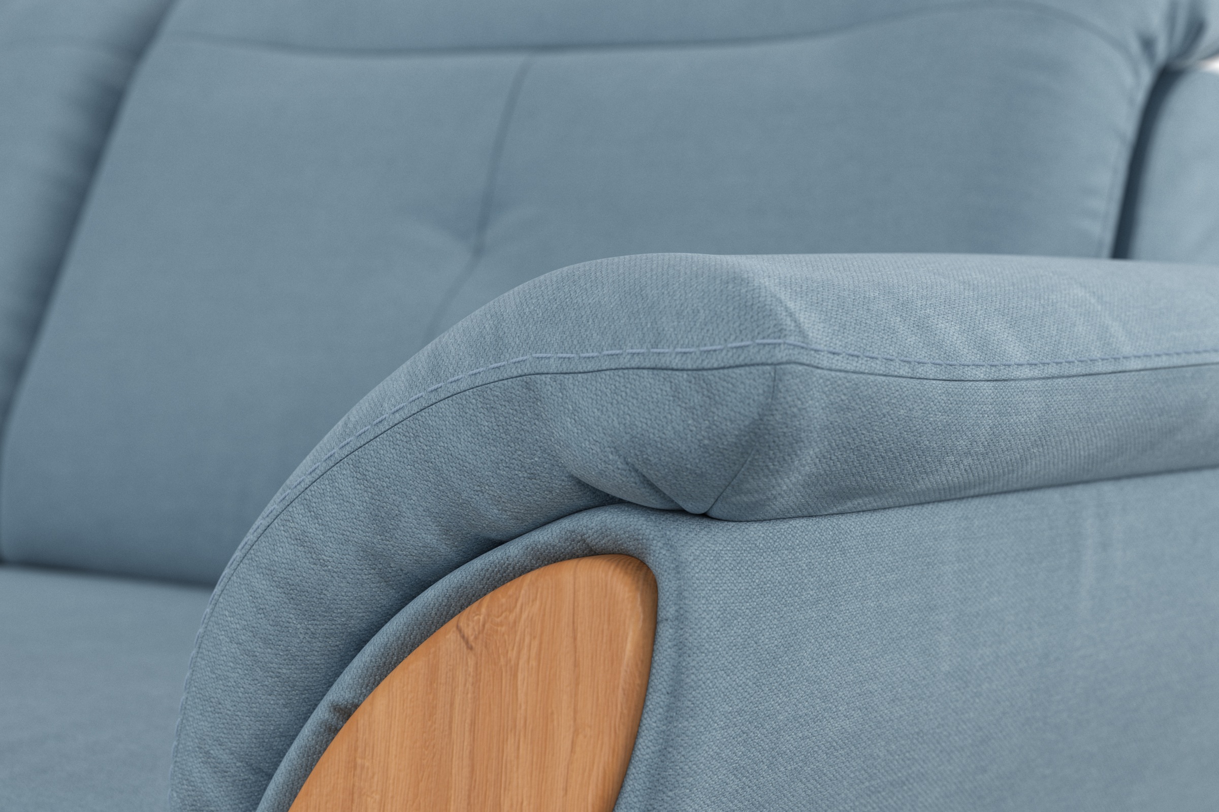 Home affaire Ecksofa »Dangast L-Form«, Kopfteilverstellung, wahlweise mit motorischer Relaxfunktion