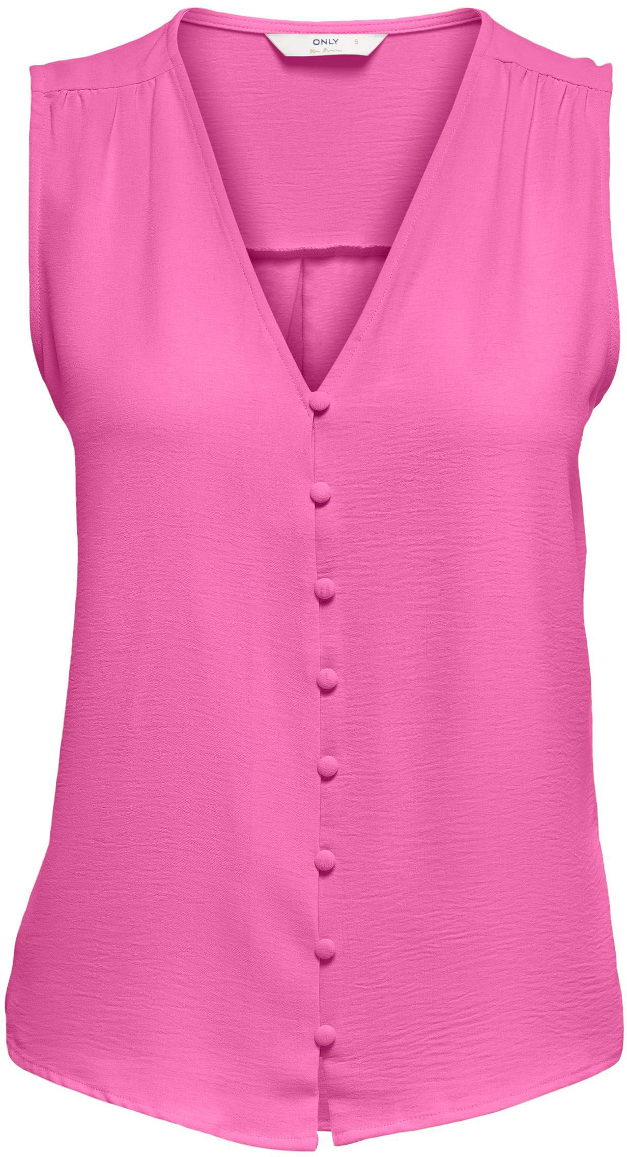 Image of Only Blusentop »ONLMETTE SL BUTTON DOWN TOP WVN« bei Ackermann Versand Schweiz