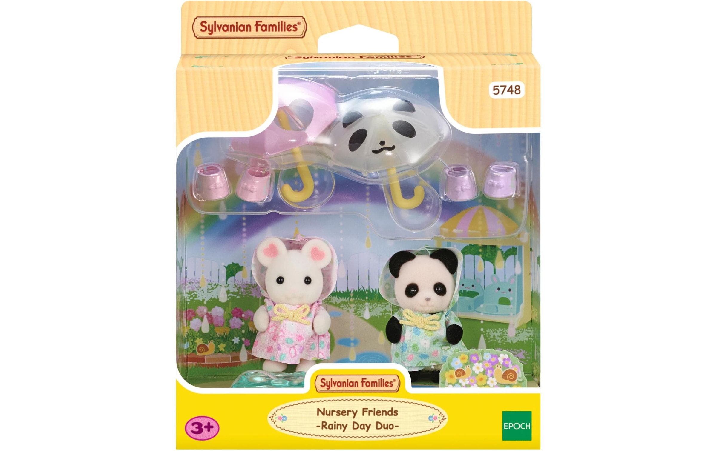 Sylvanian Families Spielfigur »Freunde Regenwetter Erlebniskindergarten«