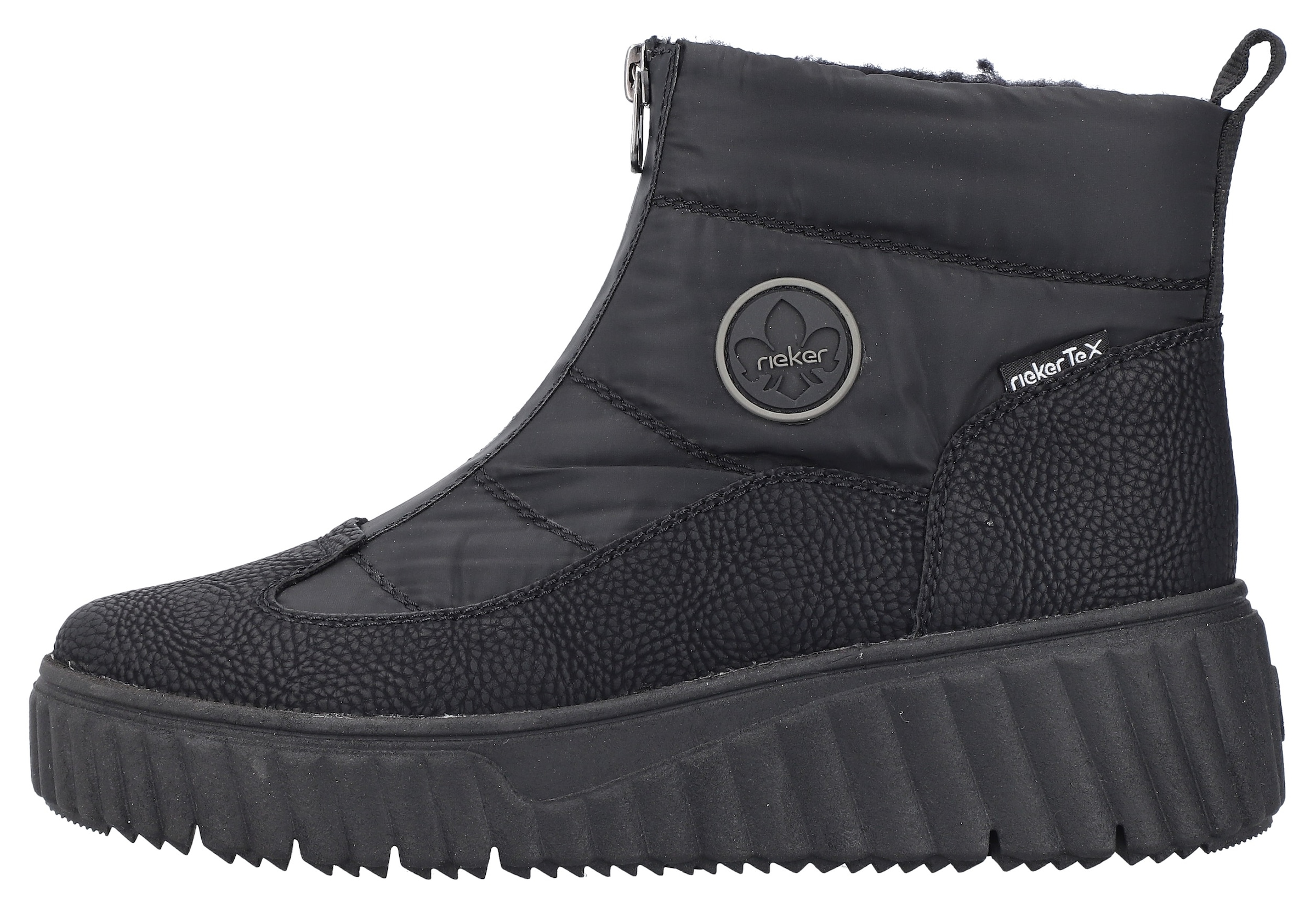 Rieker Winterboots, Outdoorboots, Snowboots mit Reissverschluss am Rist