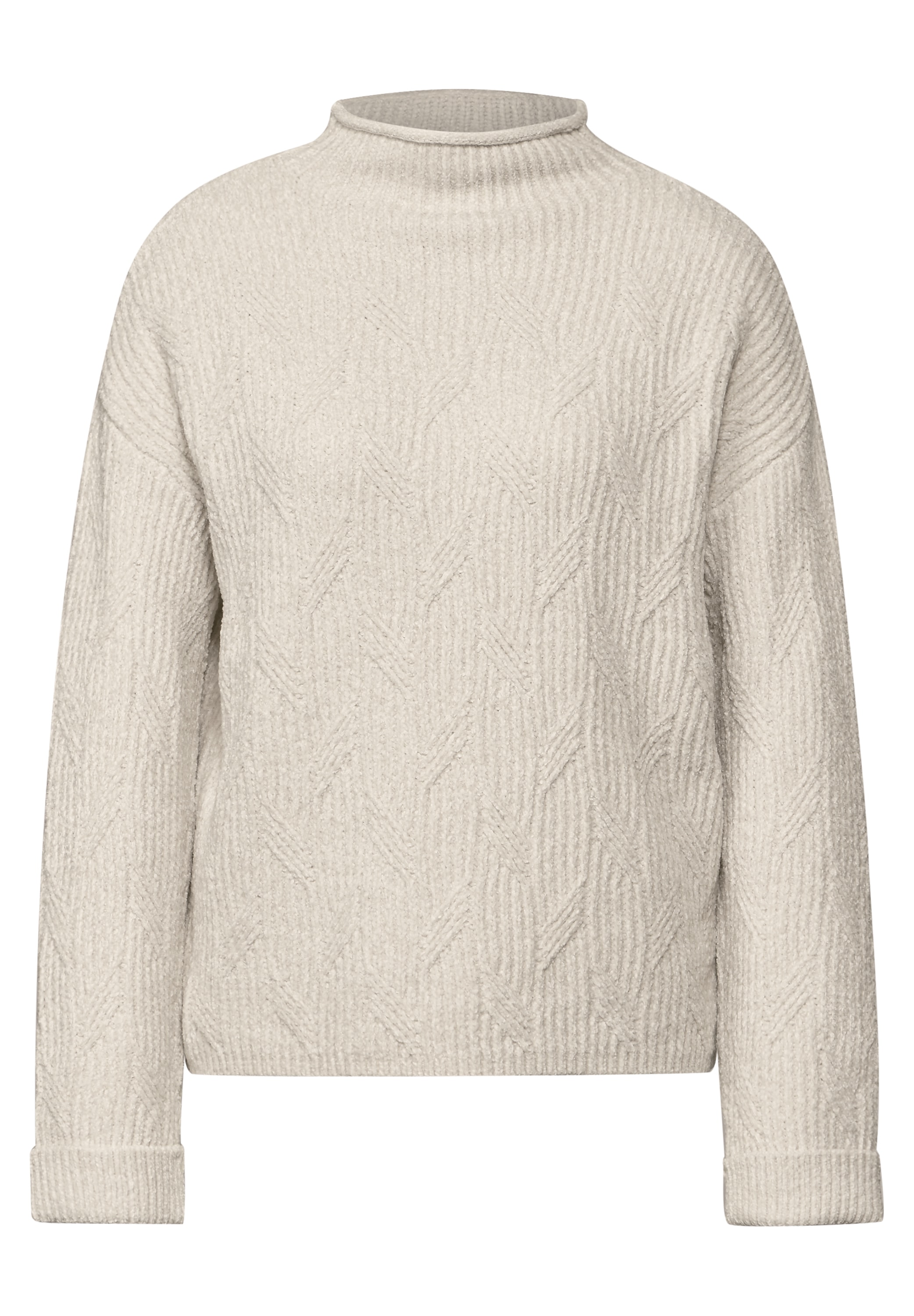 STREET ONE Strickpullover, mit Struktur Muster