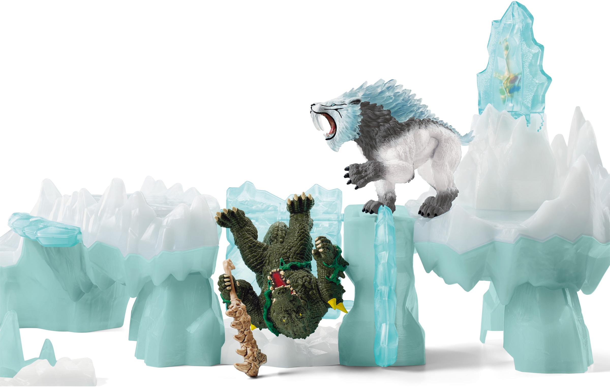 Schleich® Spielwelt »ELDRADOR®, Angriff auf die Eisfestung (42497)«, (Set)