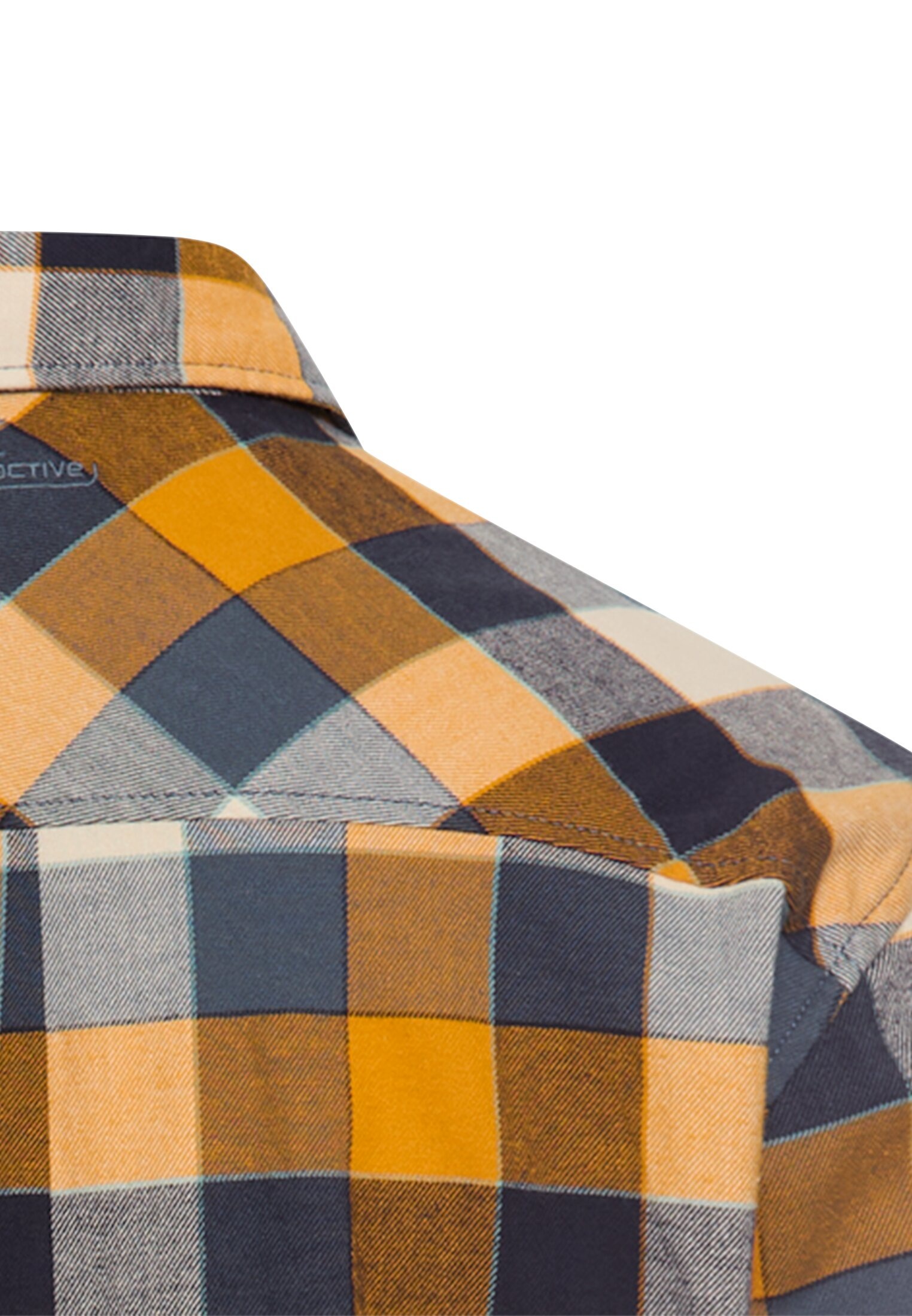 camel active Langarmhemd , mit Logo Stickerei
