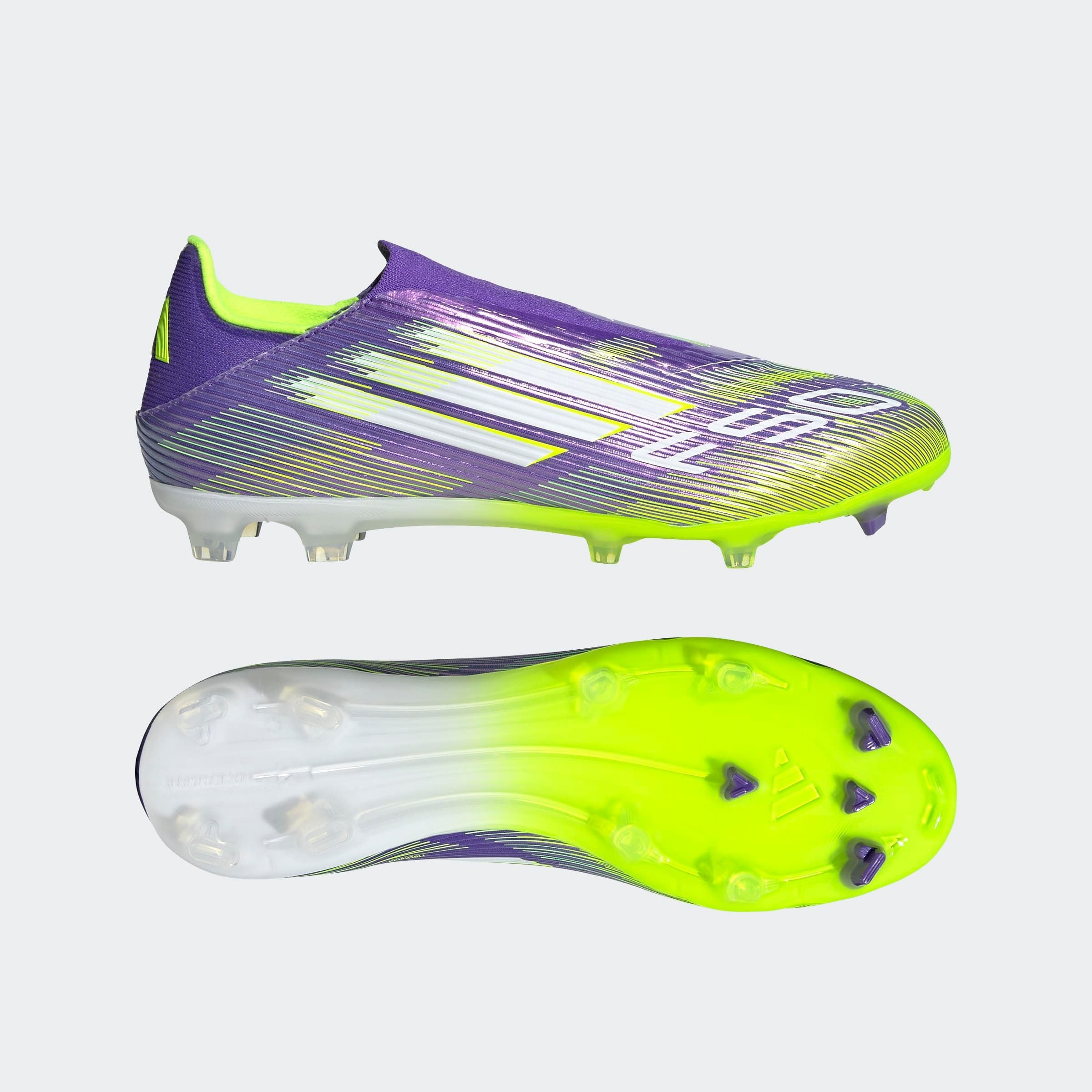 adidas Performance Fussballschuh »F50 LEAGUE LACELESS FIRM/MULTI-GROUND BOOTS«, geeignet für Rasen- und Kunstrasenplätze