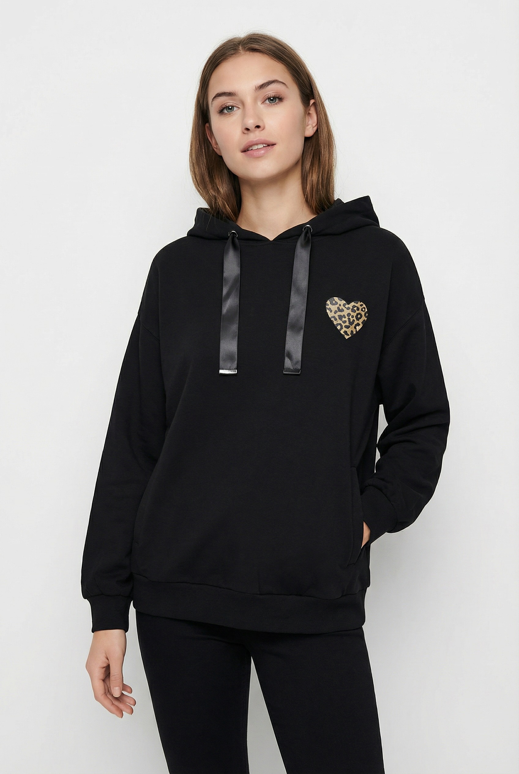 Image of ONLY CARMAKOMA Kapuzensweatshirt "CARMELANIE L/S HOODIE JRS"