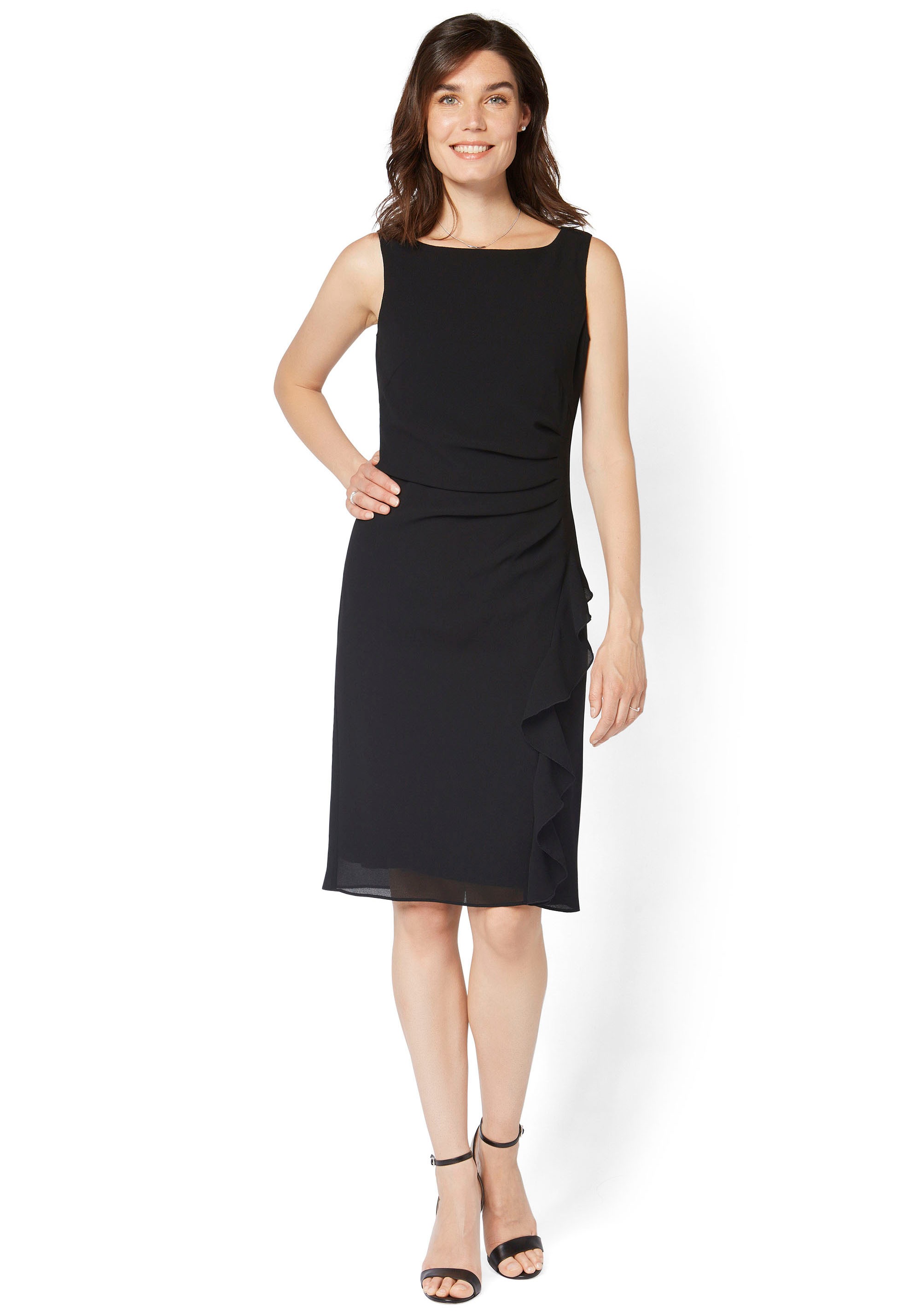 Image of HERMANN LANGE Collection Etuikleid »Alina«, aus Georgette bei Ackermann Versand Schweiz