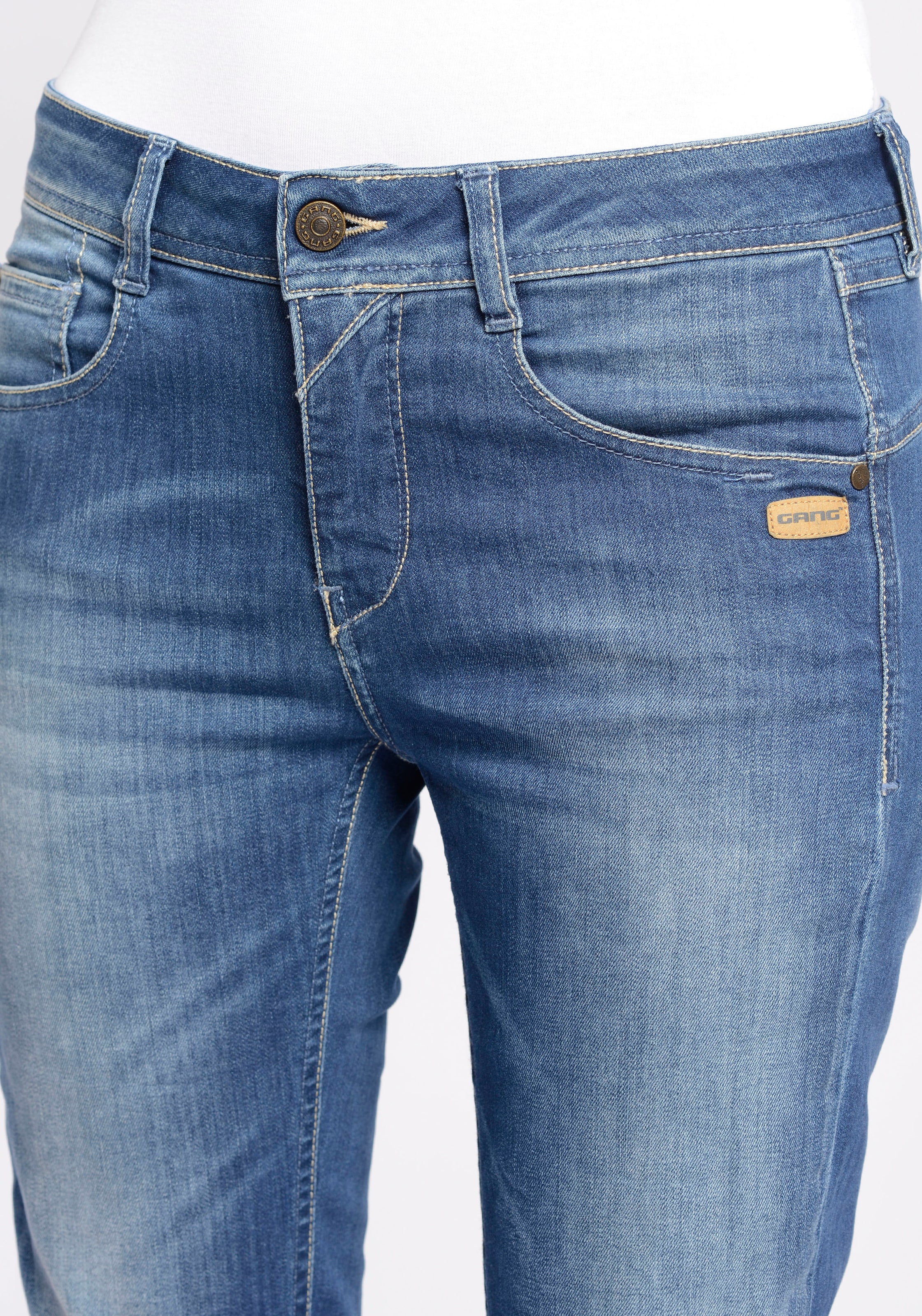 ♕ GANG bestellen Used-Effekten versandkostenfrei Relax-fit-Jeans mit Fit«, Relaxed »94Amelie