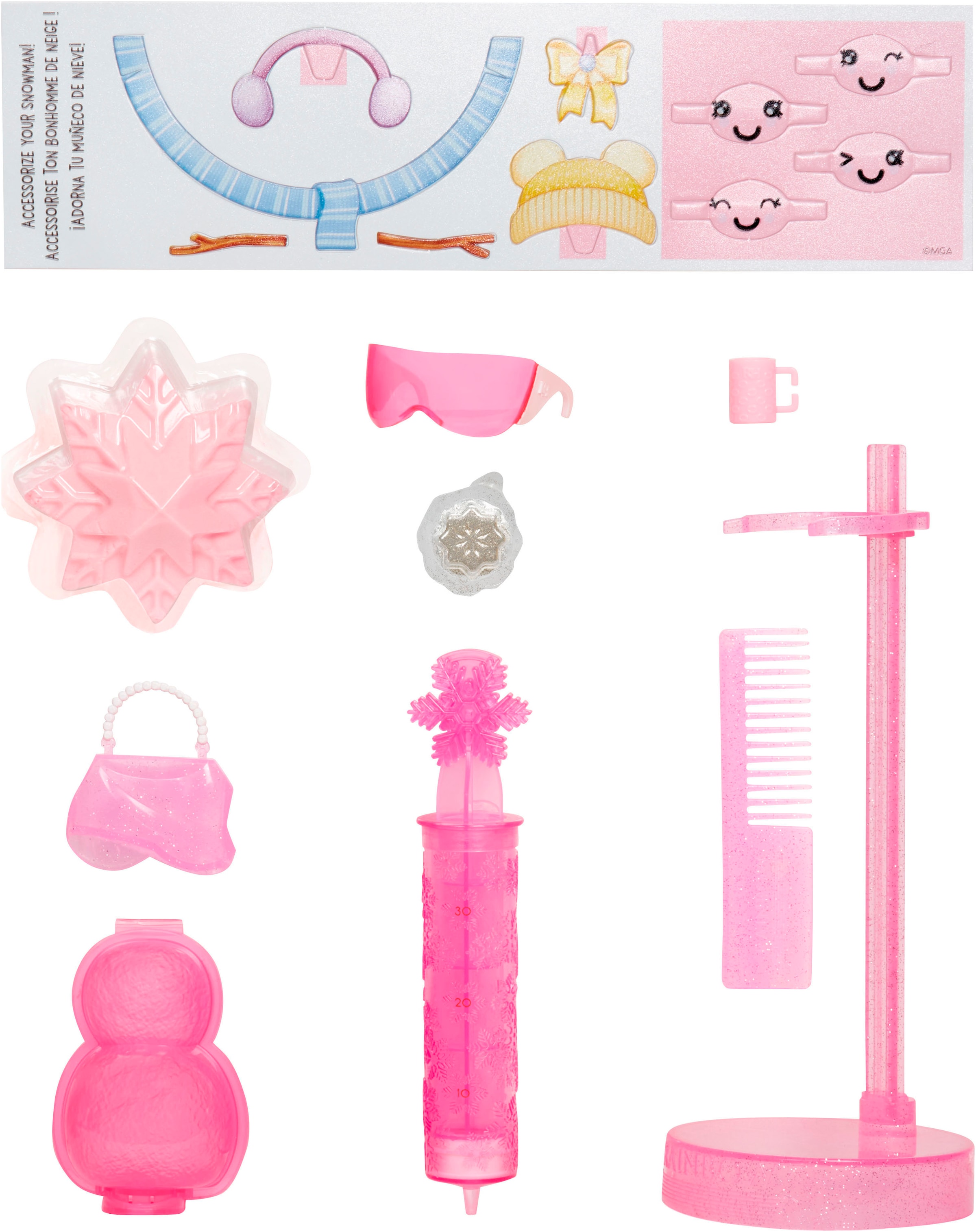 RAINBOW HIGH Poupée à habiller »Winter Wonderland Doll - Bella (Pink)«