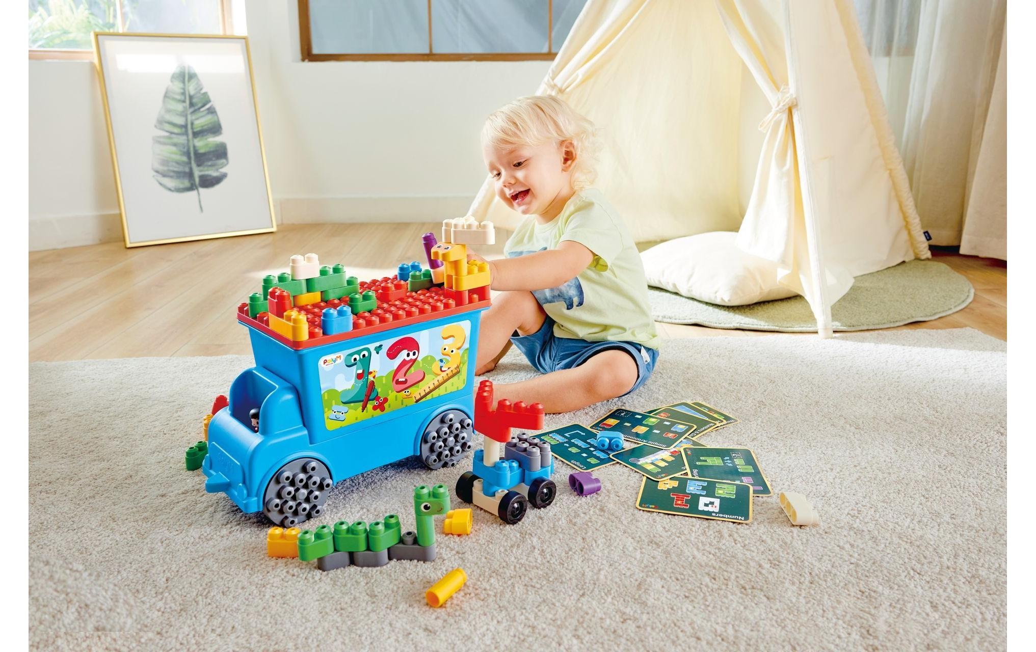 Hape Spielzeug-LKW »Abschleppwagen 1 2 3«