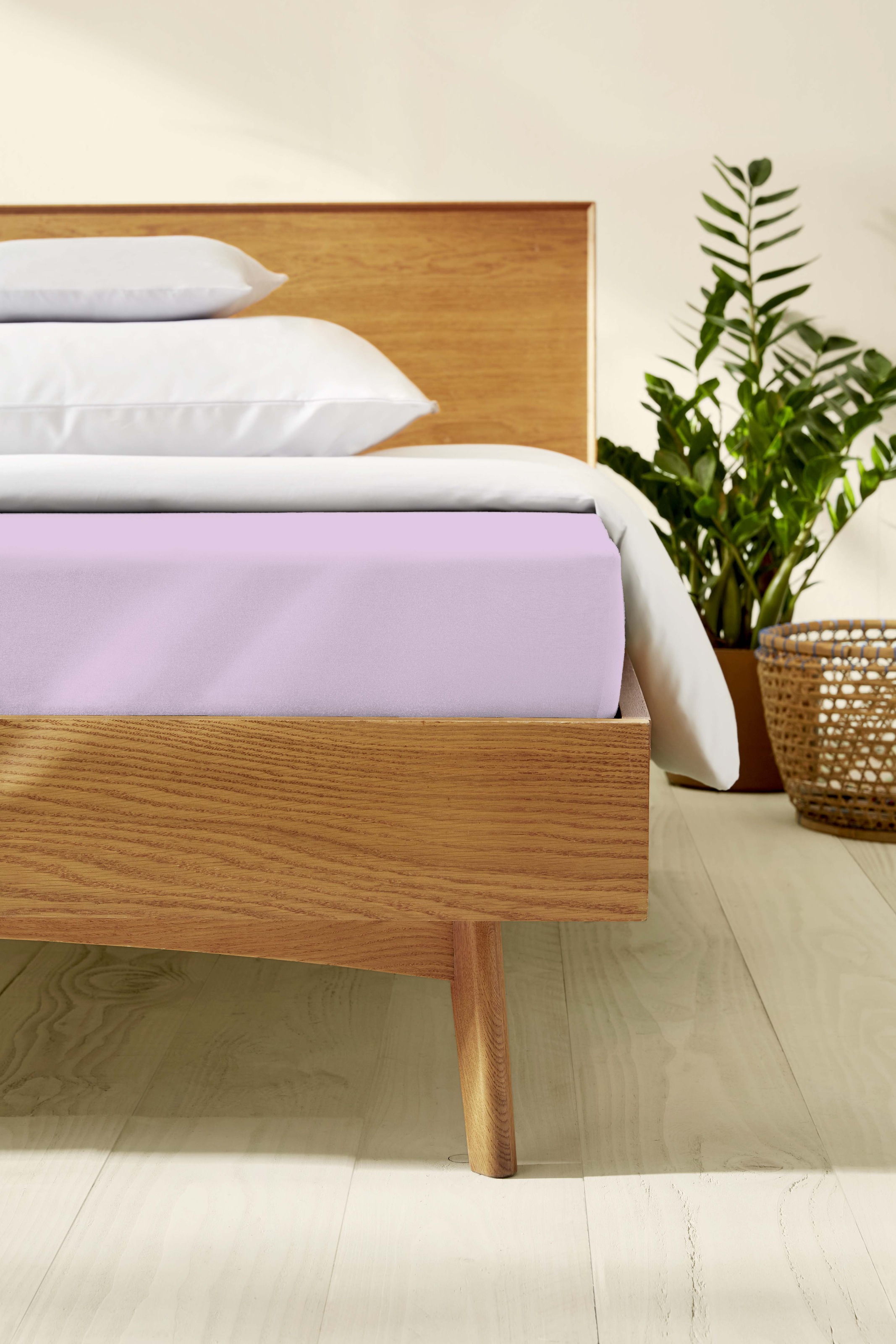 Kaeppel Spannbettlaken »Single Jersey Mako Cotton«, Bettlaken aus 100% Baumwolle