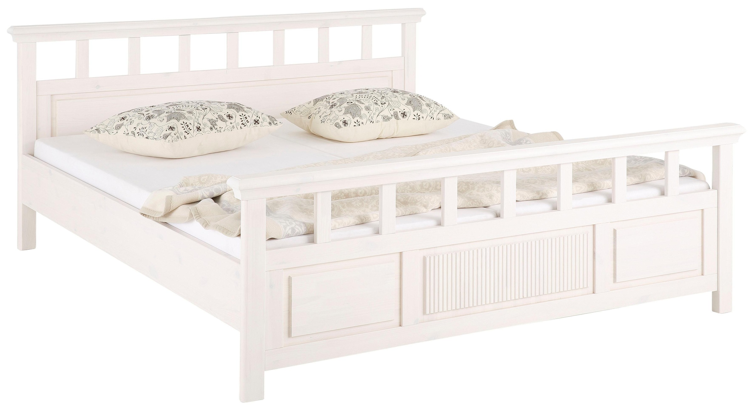 Image of Home affaire Massivholzbett »Minsk«, aus massiver Kiefer bei Ackermann Versand Schweiz