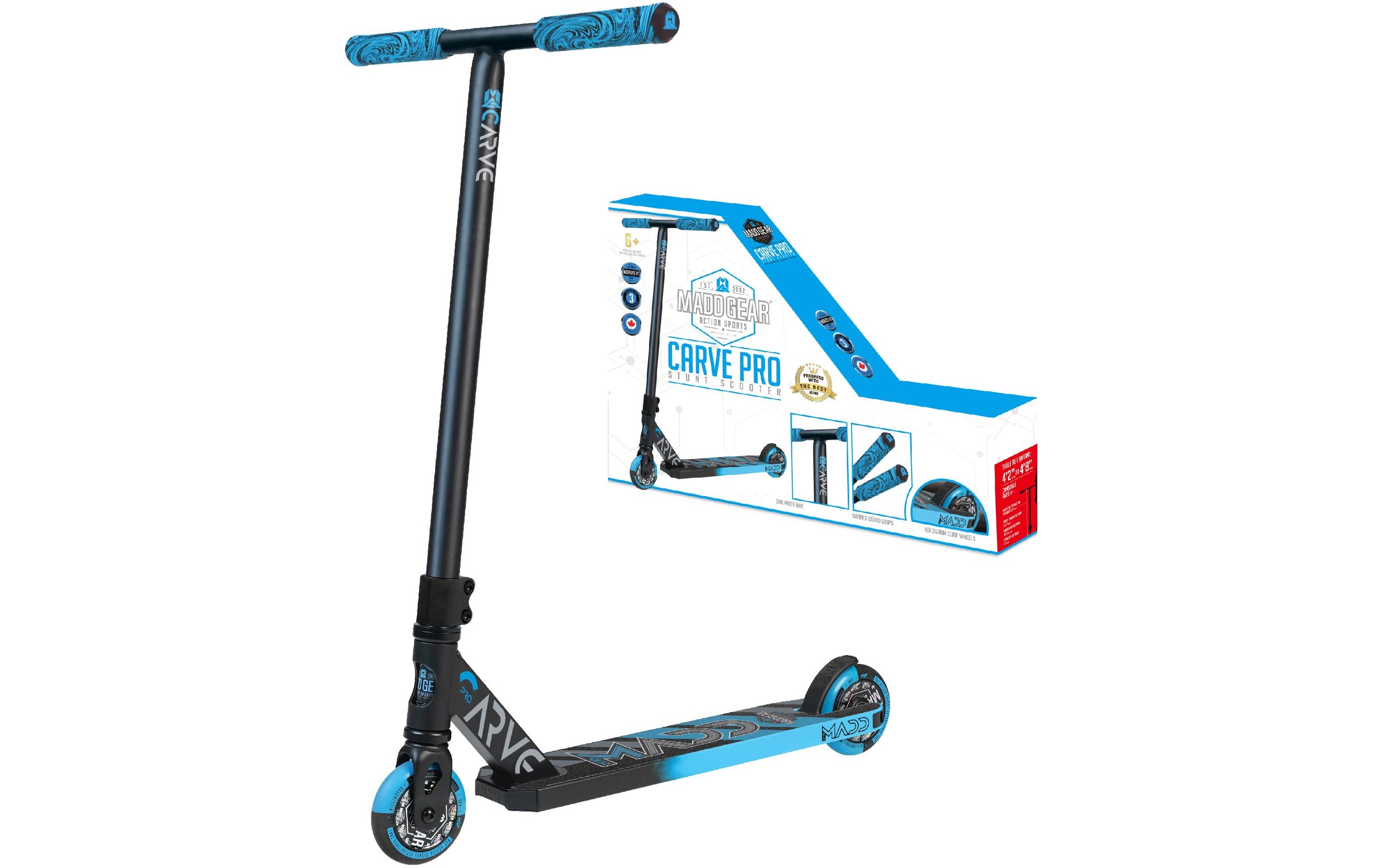 Madd Gear ® Scooter »Scooter Carve Pro X Blau«