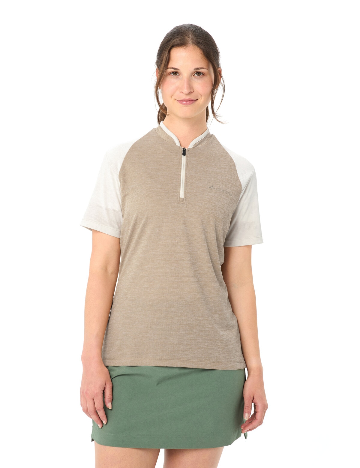VAUDE T-shirt fonctionnel »Women's Tamaro HZ Shirt IV« Kurzarm, sportlicher Stil, für Radsport und Outdoor-Aktivitäten