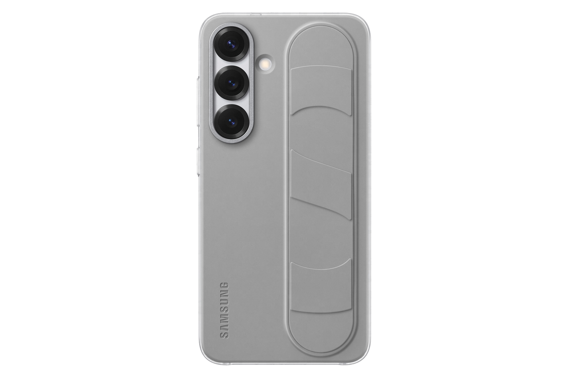 Samsung Handyhülle »Standing Grip Case für Samsung Galaxy S25«, Backcover, Schutzhülle, Handyschutzhülle, Case, Schutzcase, stossfest