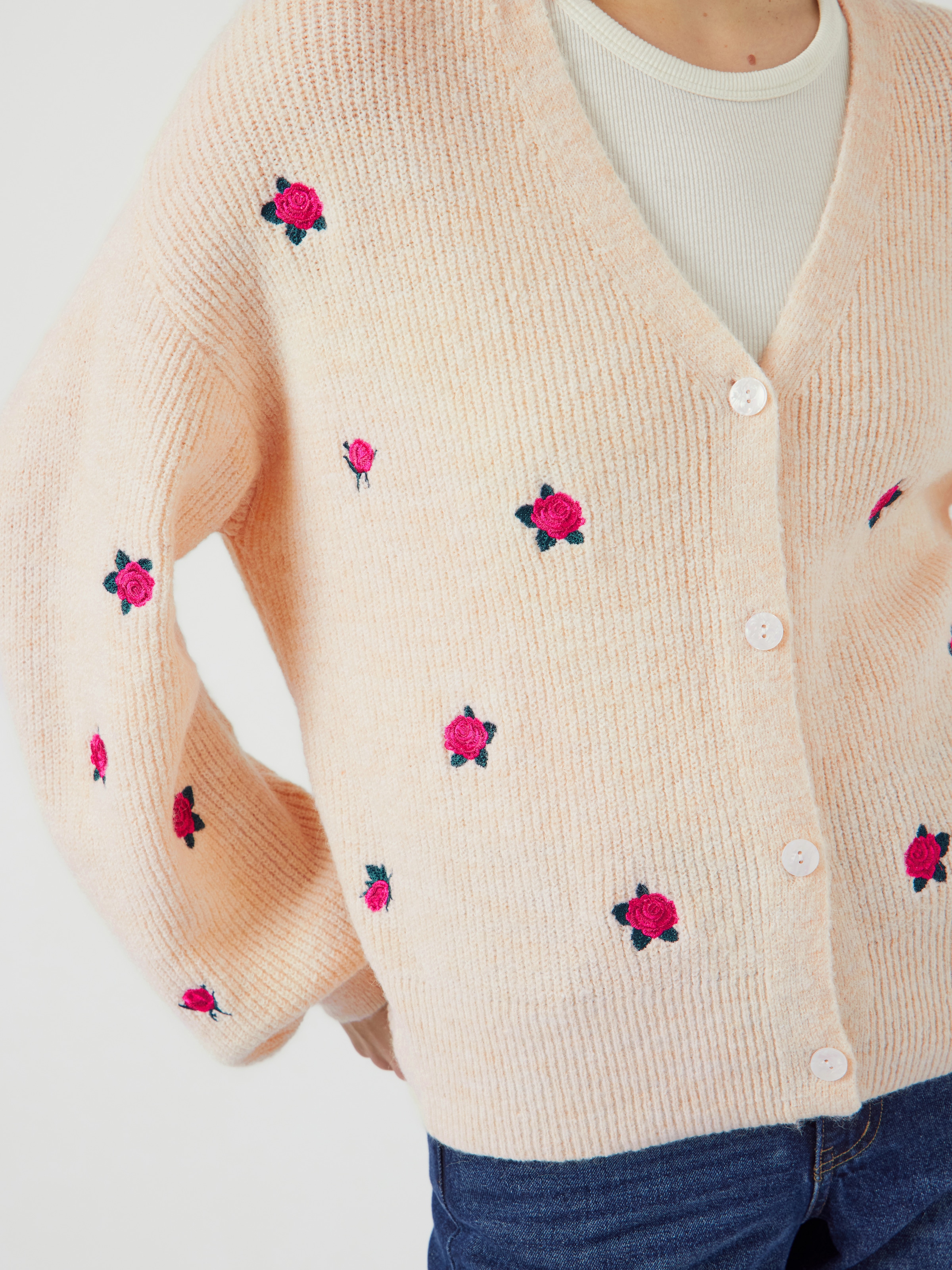 Y.A.S Veste en tricot »YASFLEUR LS KNIT CARDIGAN S. NOOS«