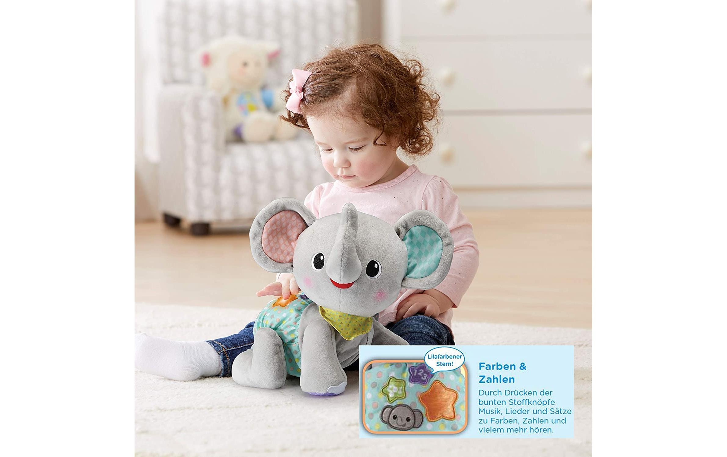 Vtech® Lernspielzeug »Krabbel mit mir - Elefant«