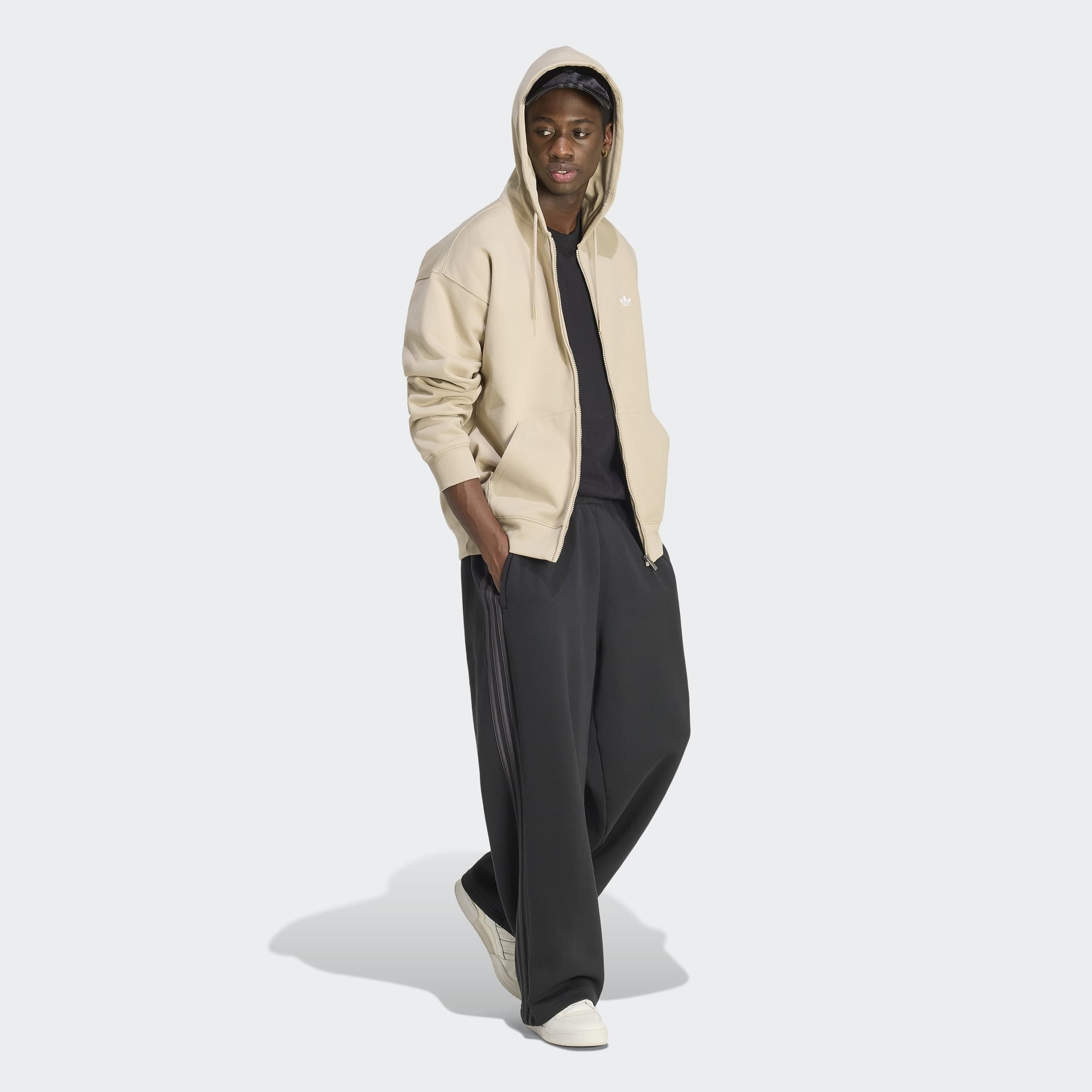 adidas Originals Kapuzensweatshirt »ESS FZ HD«, mit Kapuze und Kordel, in normaler Länge

