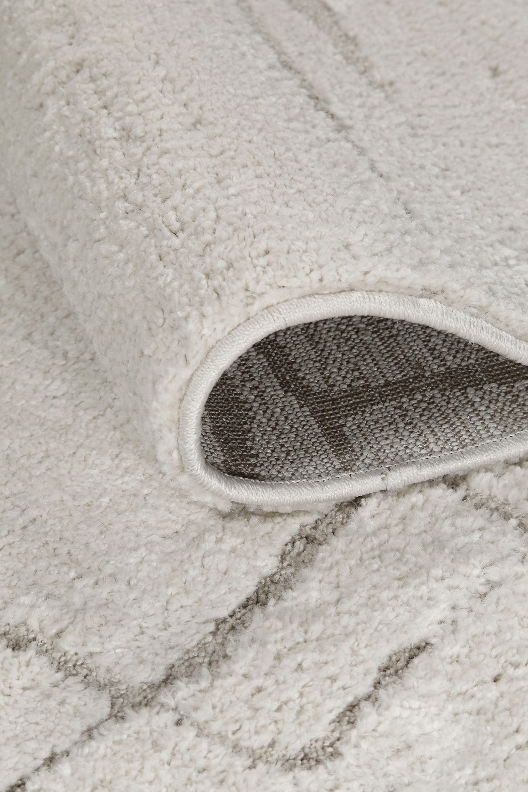 GOODproduct Tapis »Serin« Rectangulaire 18 mm Höhe Kurzflor, Hoch Tief, modernes Design, weiche Oberfläche, Wohnzimmer