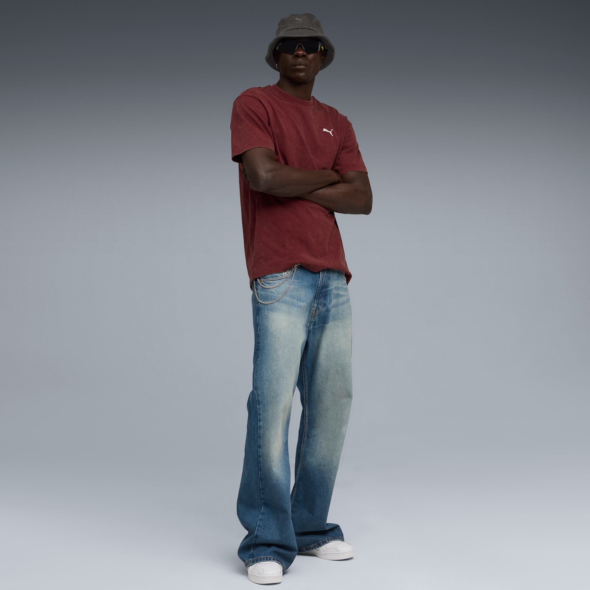 PUMA T-Shirt »ESS ELEVATED RELAXED WASH TEE«