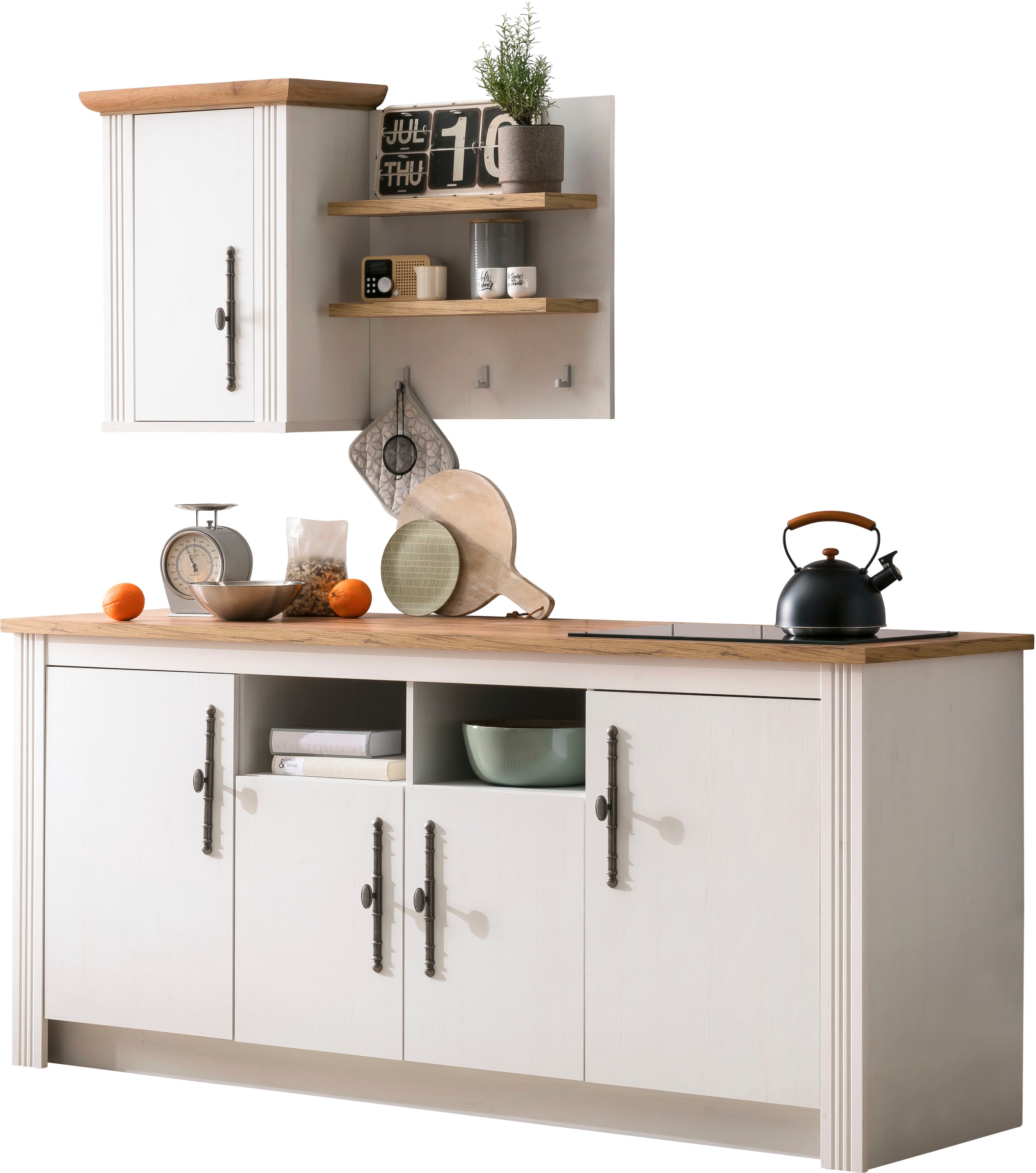 GOODproduct Küche »KS-Westminster« Breite 204 cm, ohne E-Geräte