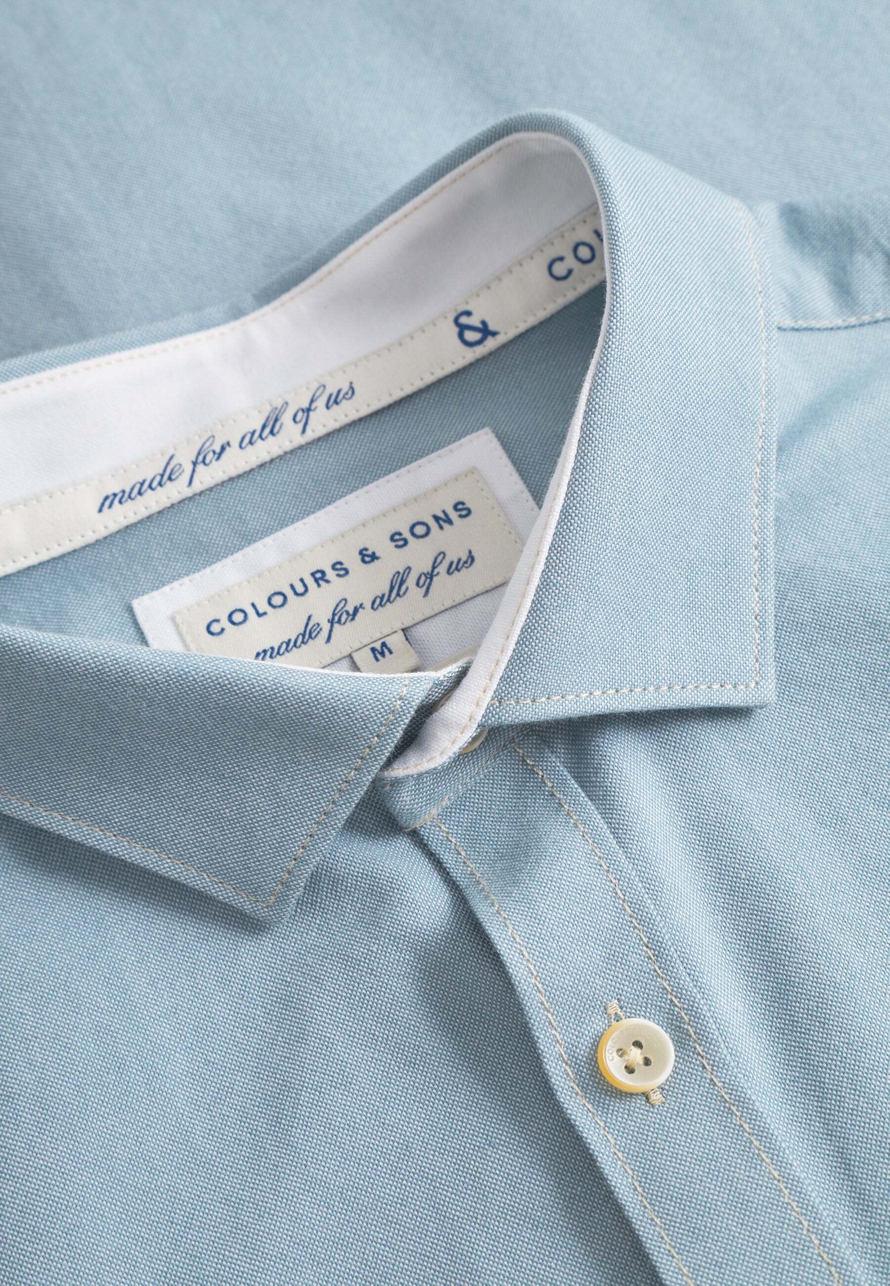 colours & sons Langarmhemd »colours & sons Langarmhemd Shirt-Soft Oxford«