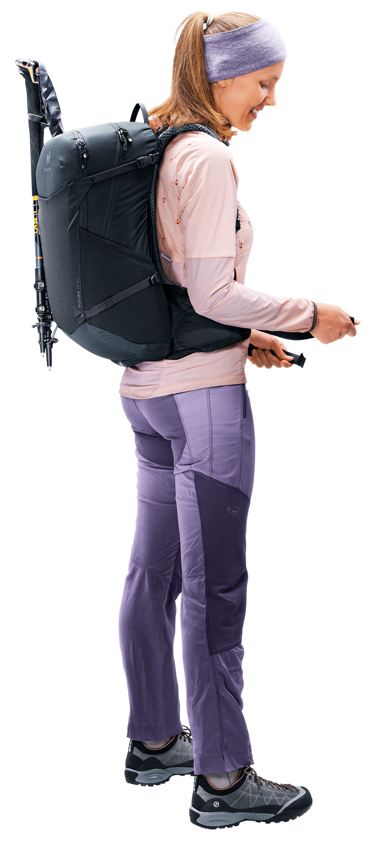 deuter Sac à dos de randonnée »Futura 21 SL« avec support pour bâtons de trekking, robuste, facile d'entretien