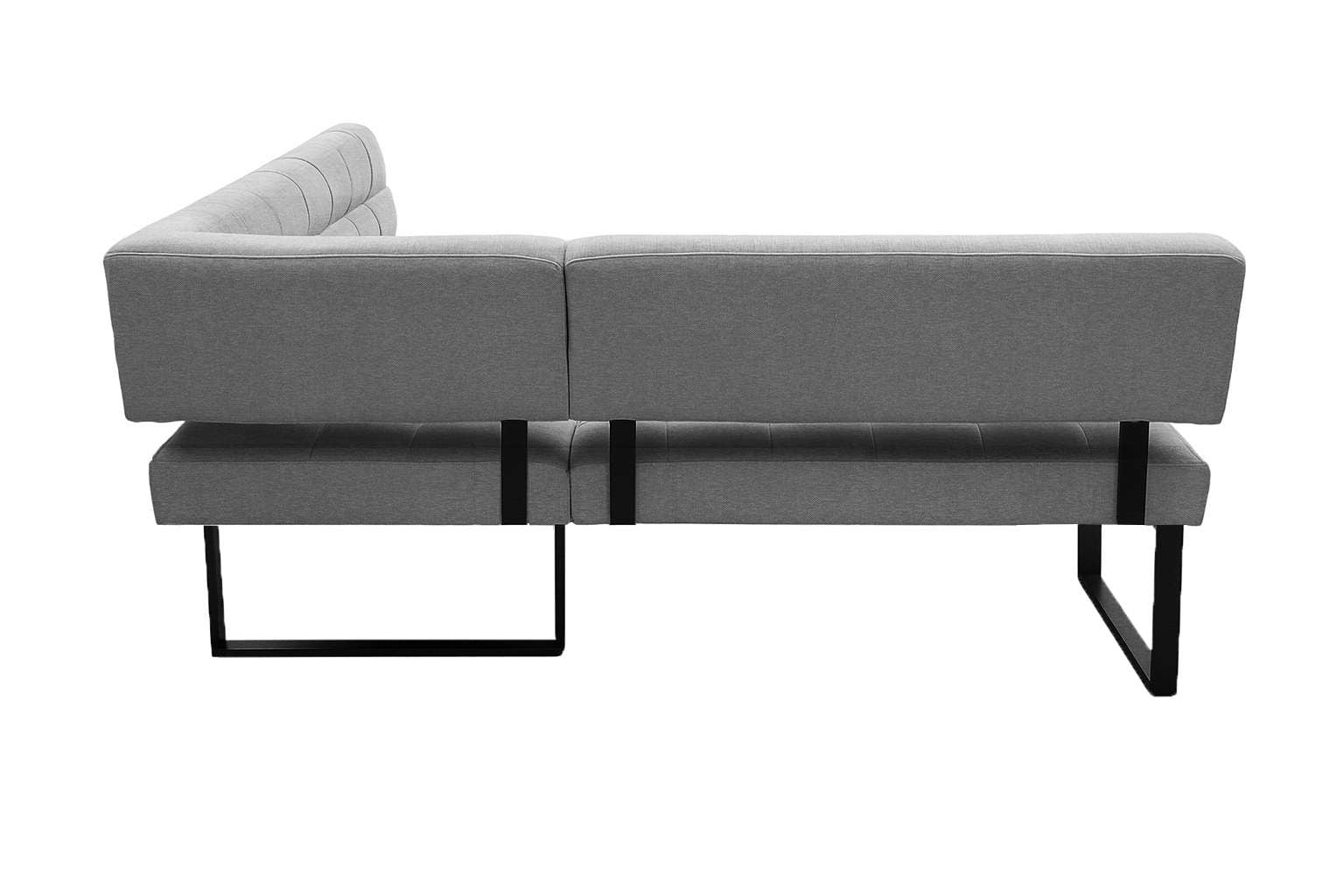 Home affaire Banc d'angle »Mia Küchenbank, Polsterbank, Esszimmerbank, 207x167 cm« Moderne Bank und  Farben, Sitzplatzanzahl: 5, Frei in Raum stellbar