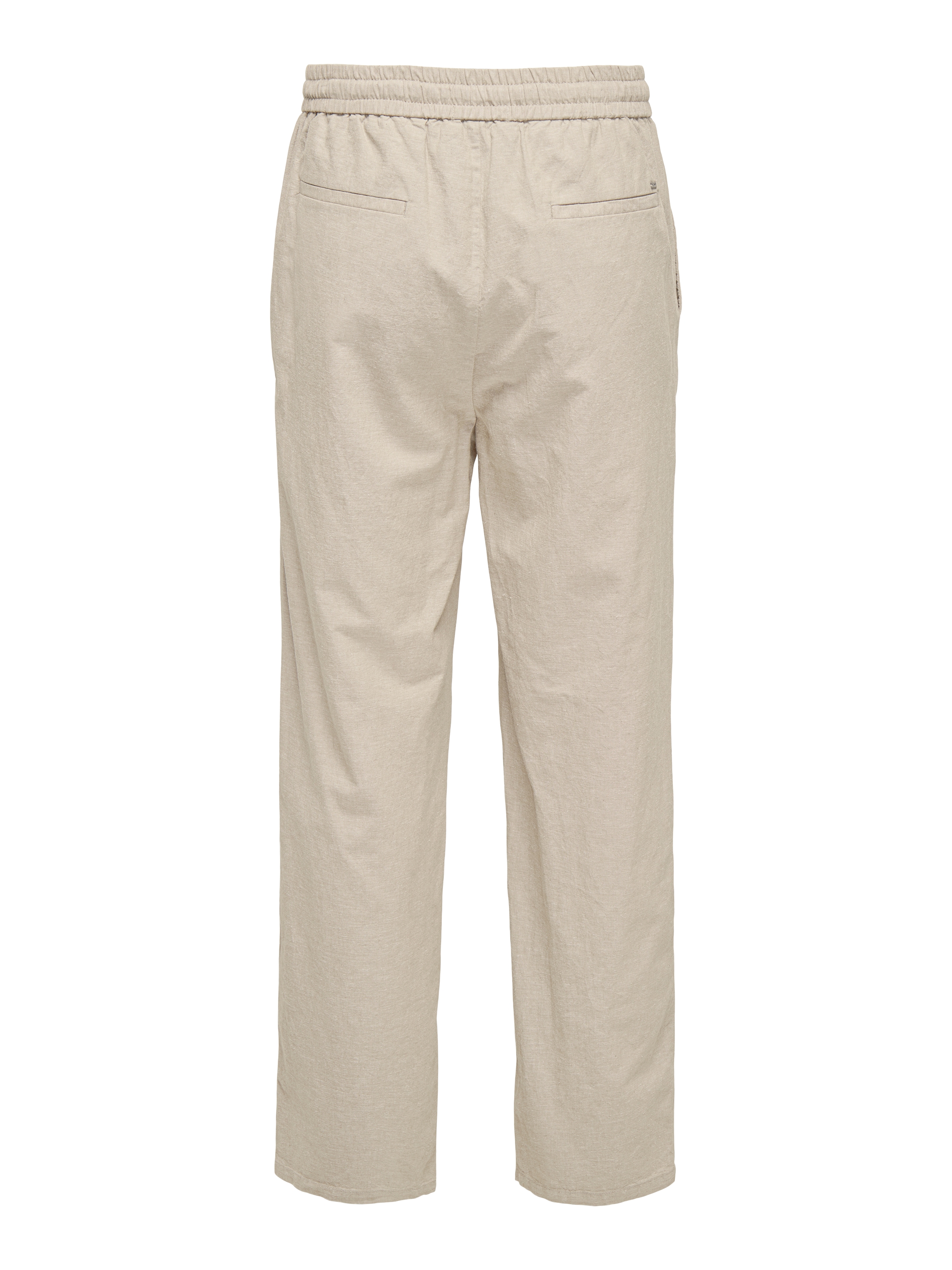 ONLY & SONS Pantalon à enfiler »ONSSINUS LOOSE 0007 COT LIN PANT NOOS«  Baumwolle mit Leinen, locker geschnitten