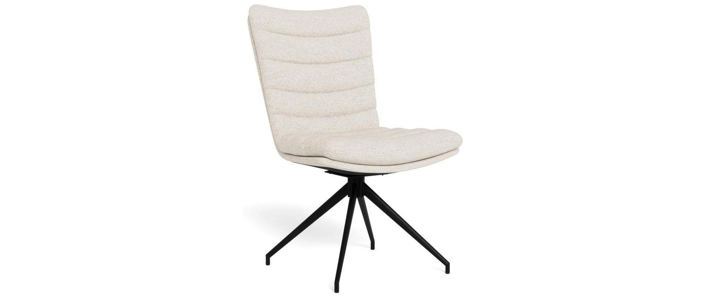 AC Design Esszimmerstuhl »Grafton, Polsterstuhl, Stuhl« (Set) 2 Stk.Stuhl,  Bouclé, L-Form, Drehfunktion, Sitzhöhe 48,5