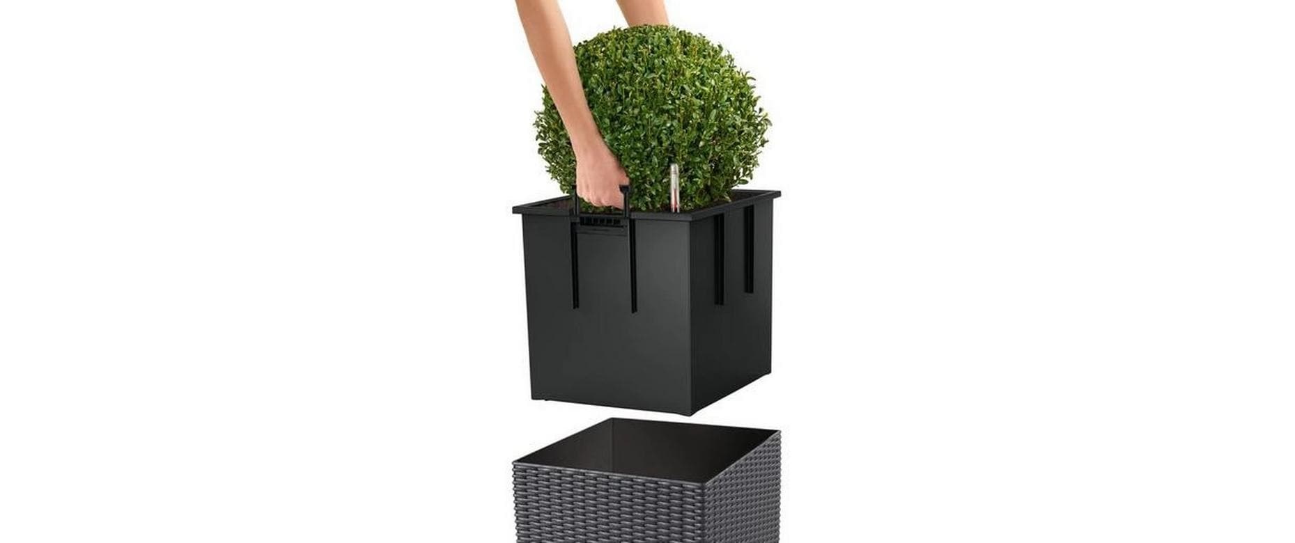   Blumentopf »Lechuza CUBE Cottage 50«