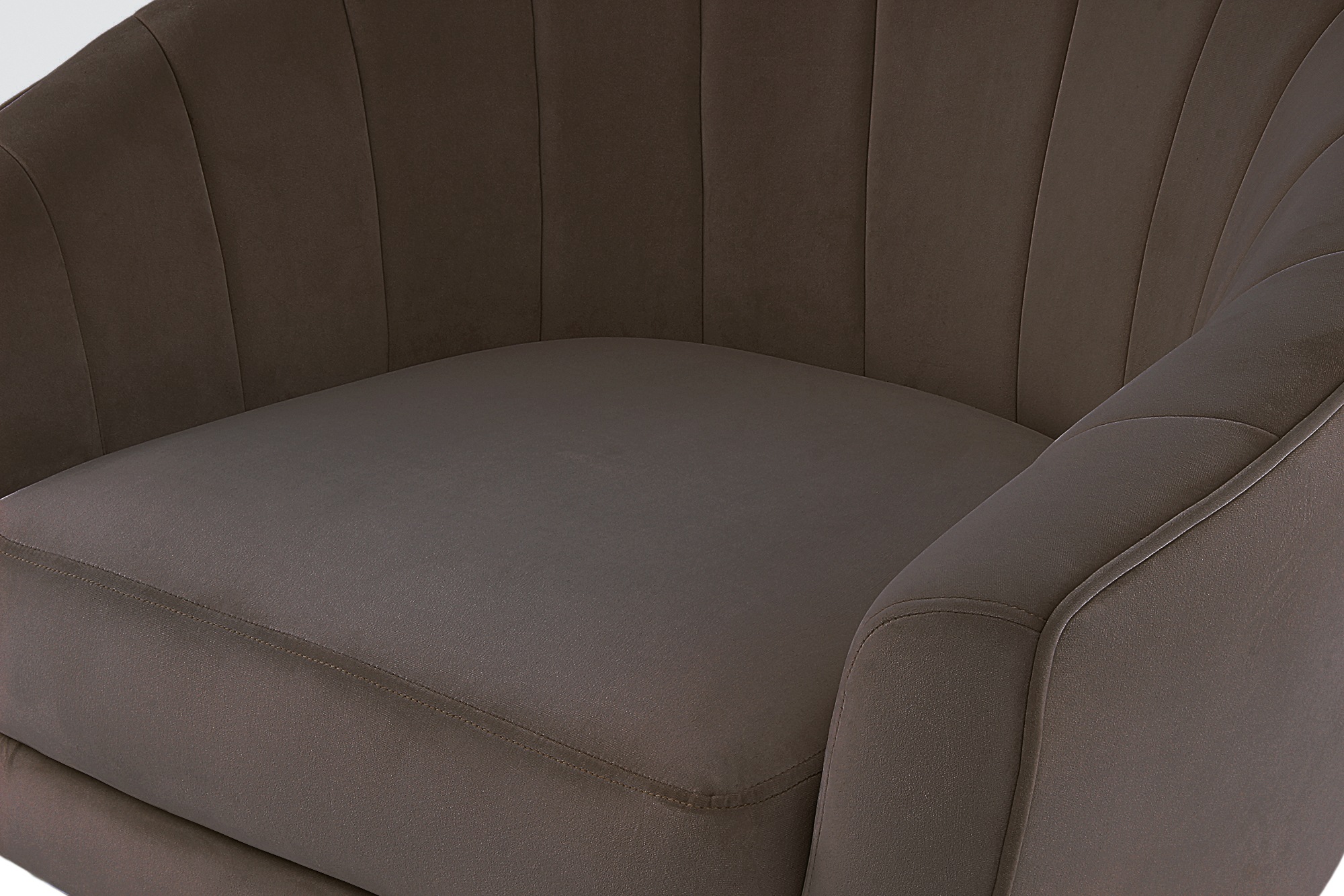 Kayoom Sessel »Sofa Doreen 125, komfortabler Sessel, einfarbige Gestaltung«, (1 St.), modern, platzsparend, pflegeleicht, samtweicher Bezug aus Stoff