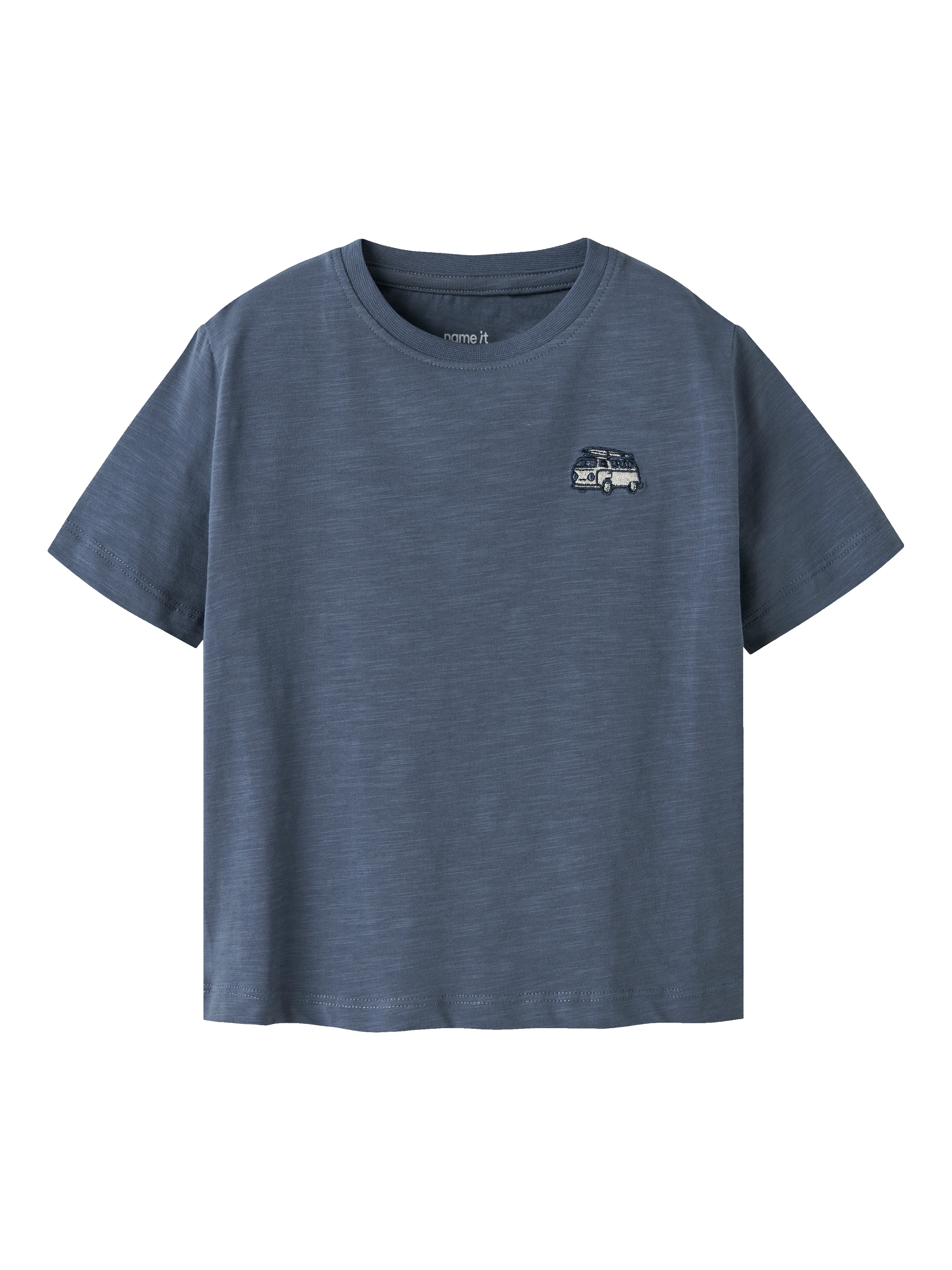 Name It T-shirt »NMMJENSO SS NREG TOP« mélange coton, coupe régulière