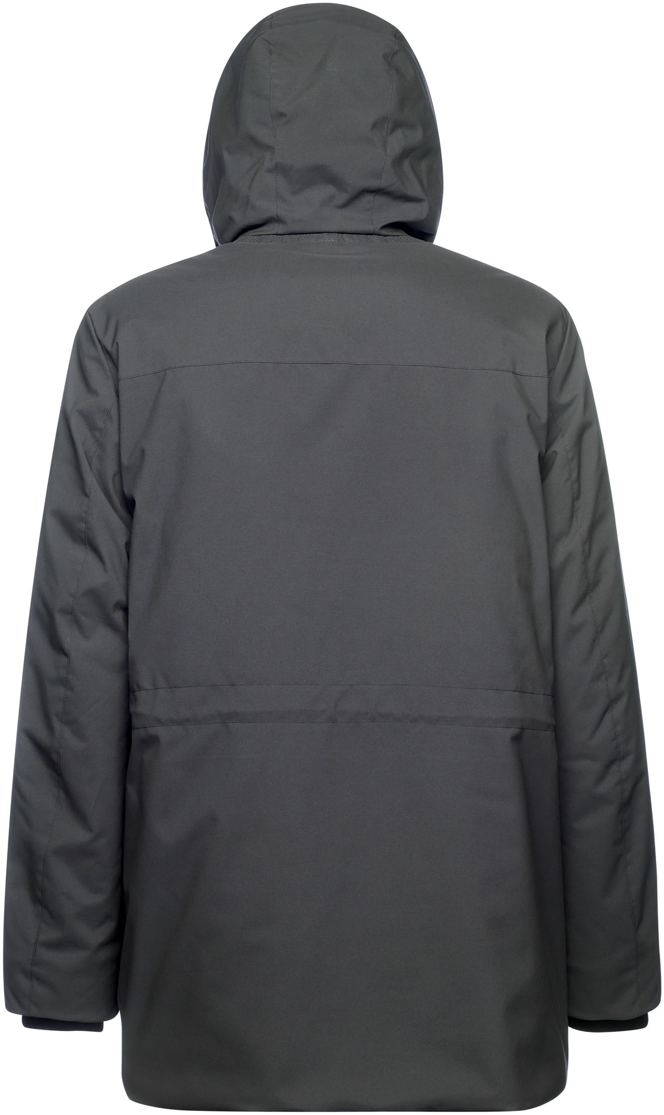 Geox Langjacke »SPHERICA«, mit Kapuze, mit verdecktem Reissverschluss & Druckern, Leistentaschen, Kapuze